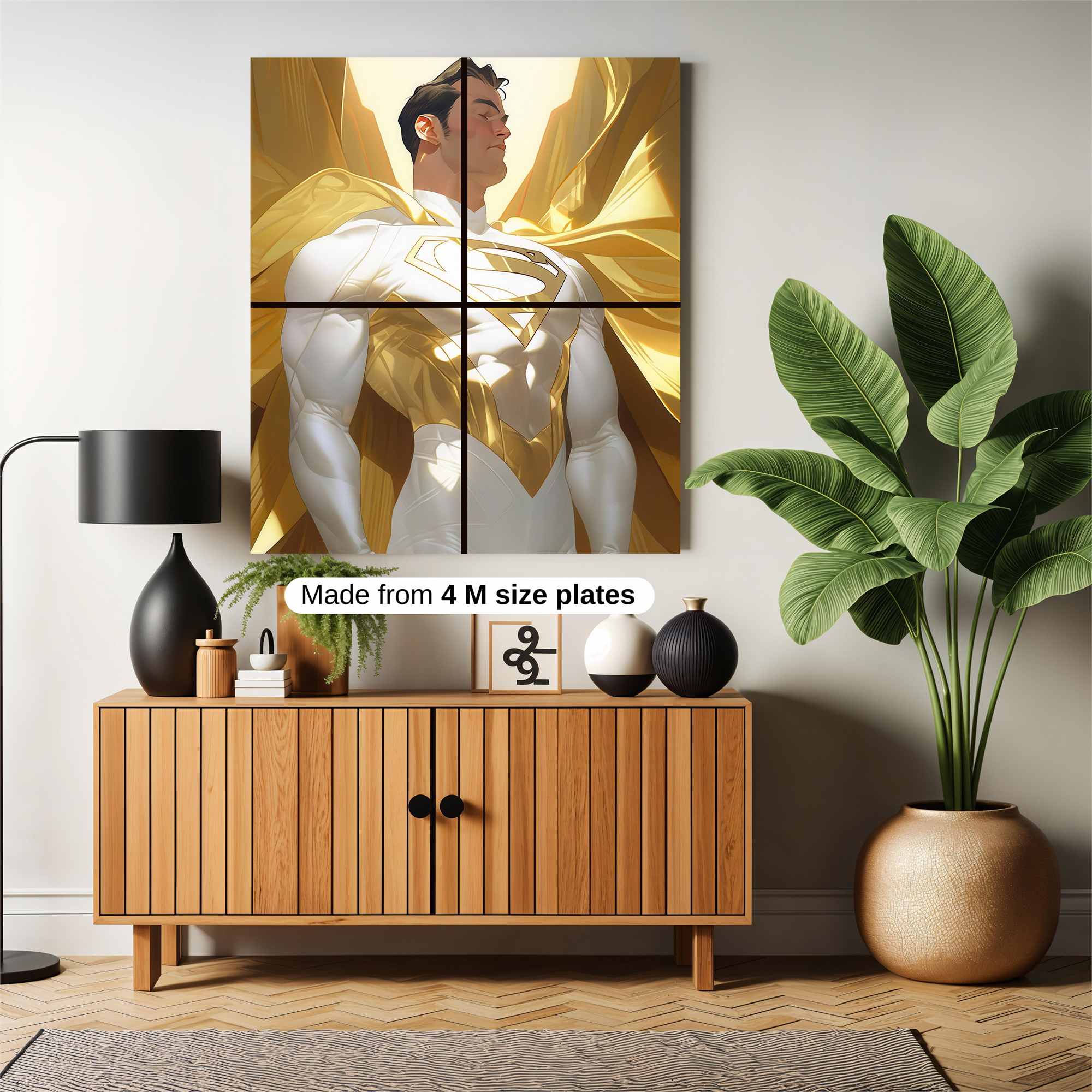 Superman Ascendant Safe Wall Magnetic / M