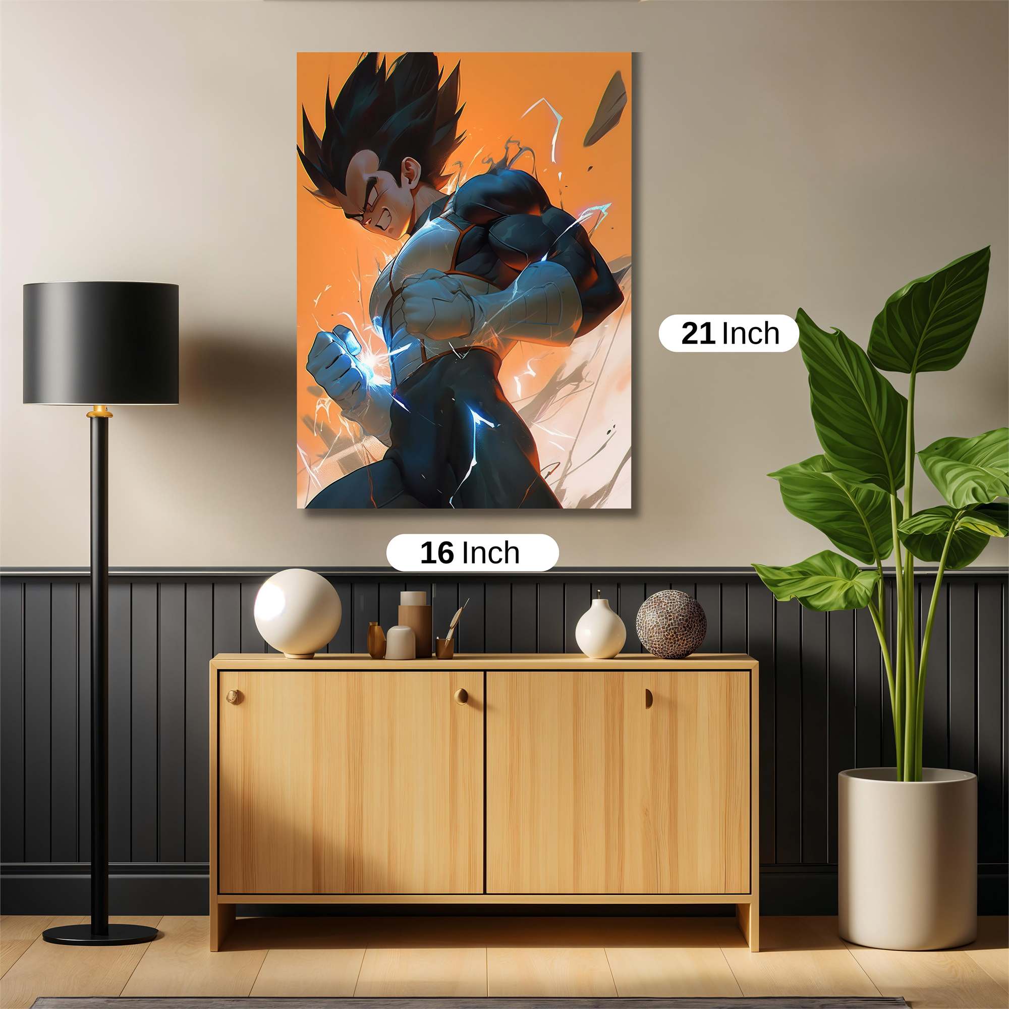 Vegeta Surge Safe Wall Magnetic / M