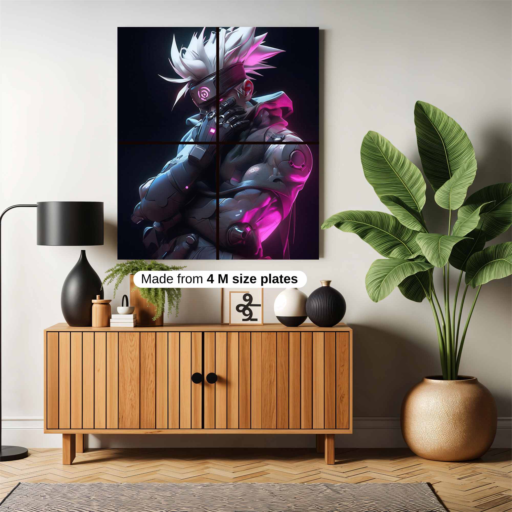 Cyber Ninja Safe Wall Magnetic / M