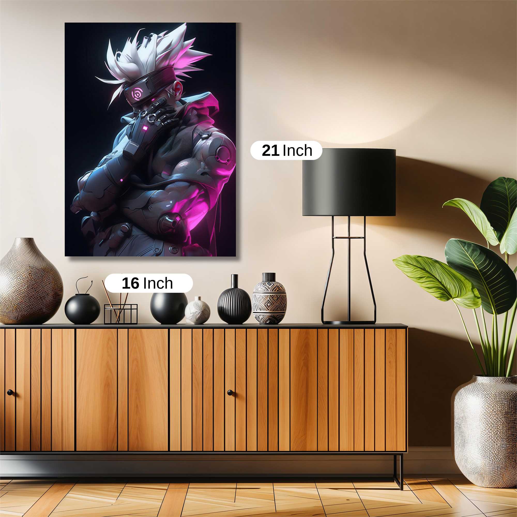 Cyber Ninja Safe Wall Magnetic / M