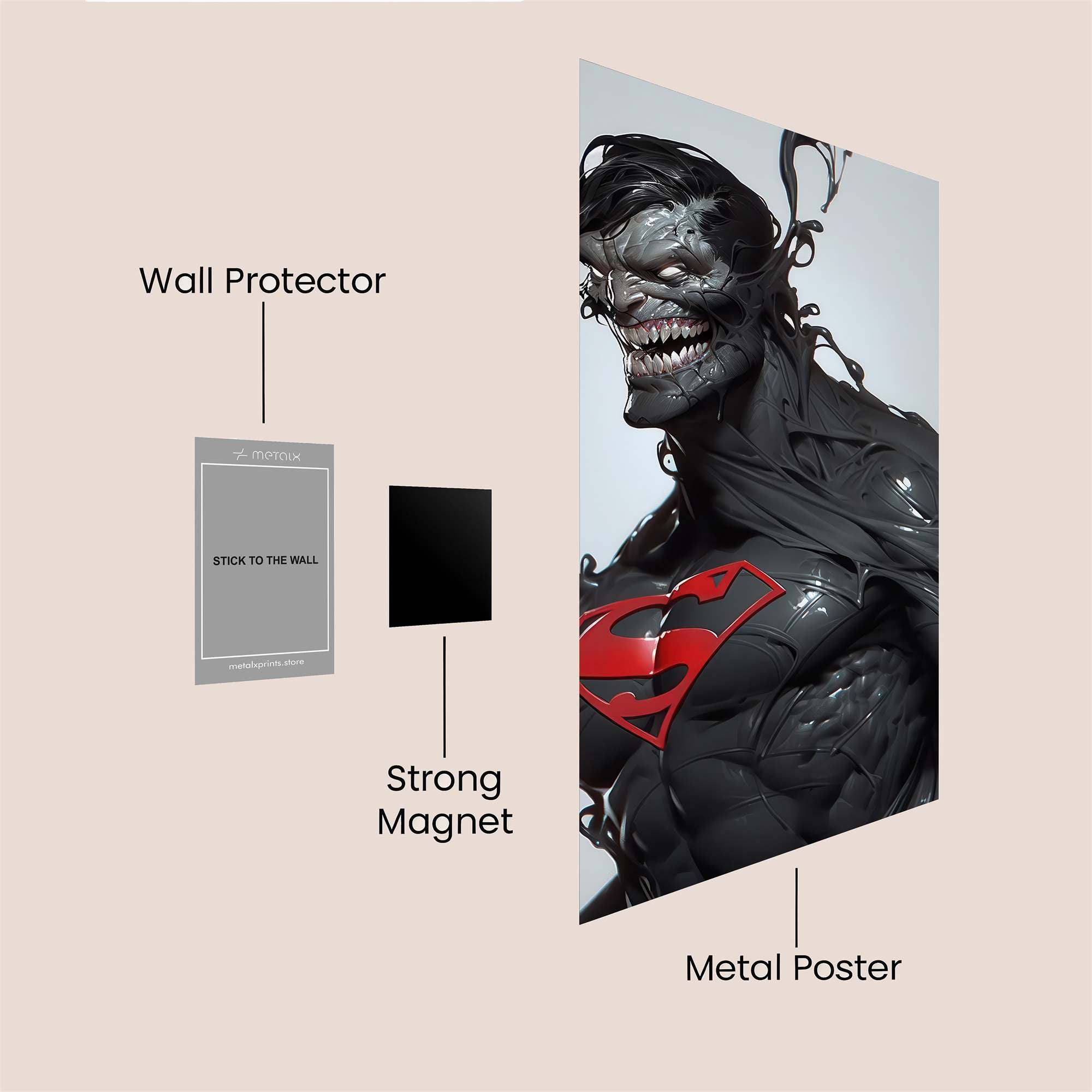 Symbiote Supremacy Safe Wall Magnetic / M
