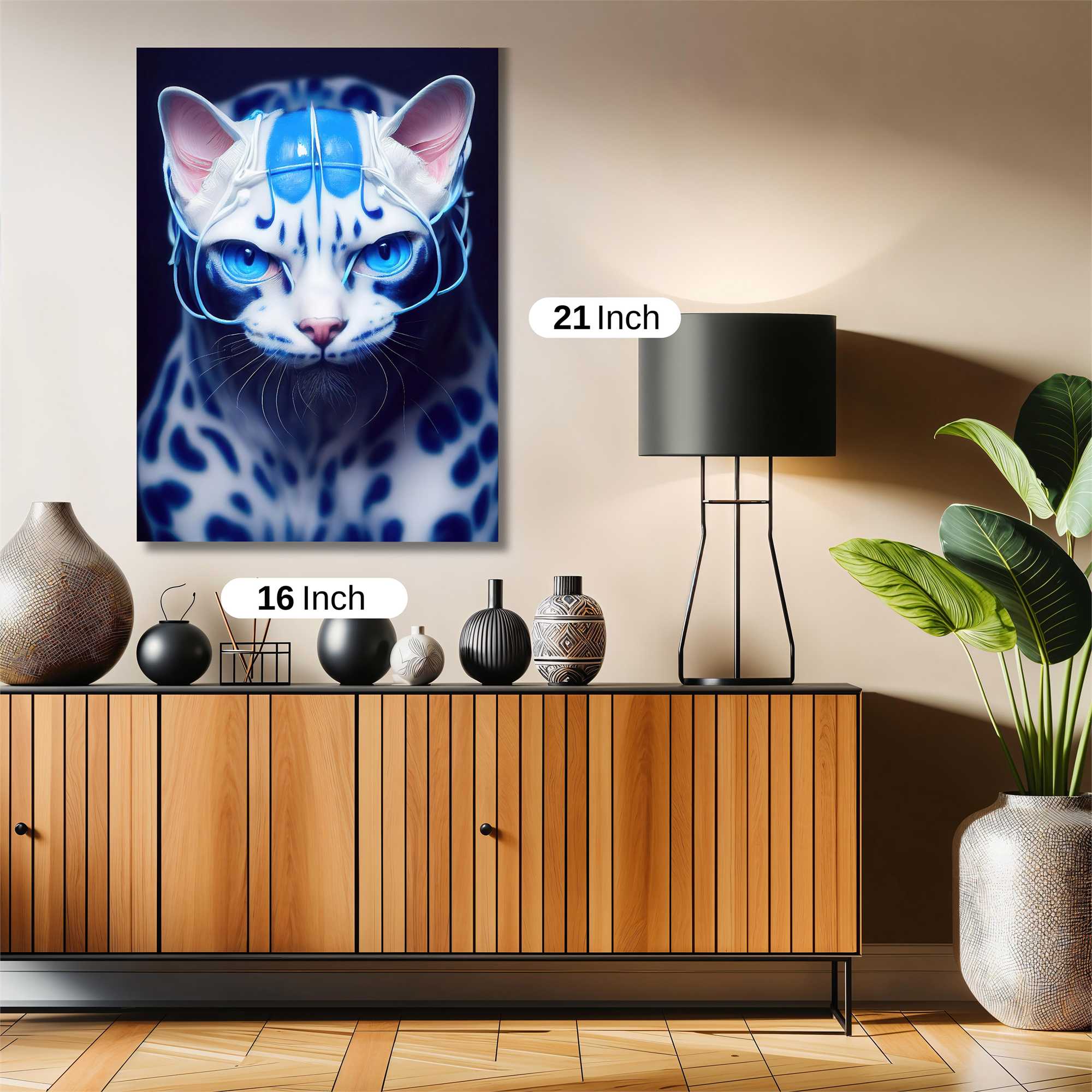 Cyber Feline Safe Wall Magnetic / M