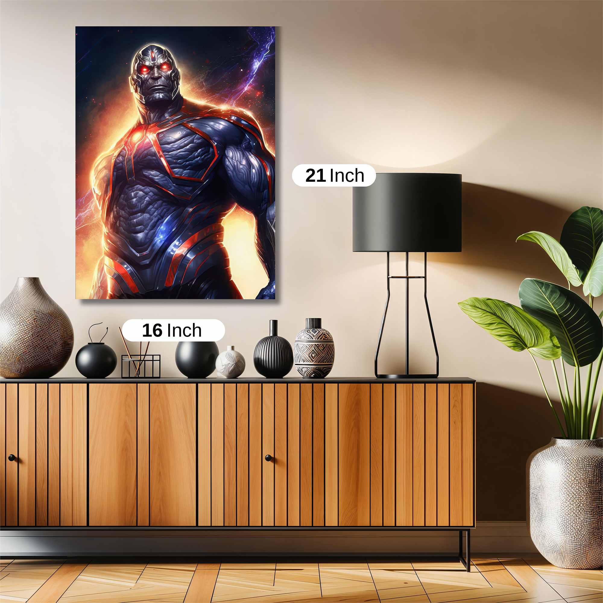 Darkseid Ascendancy Safe Wall Magnetic / M