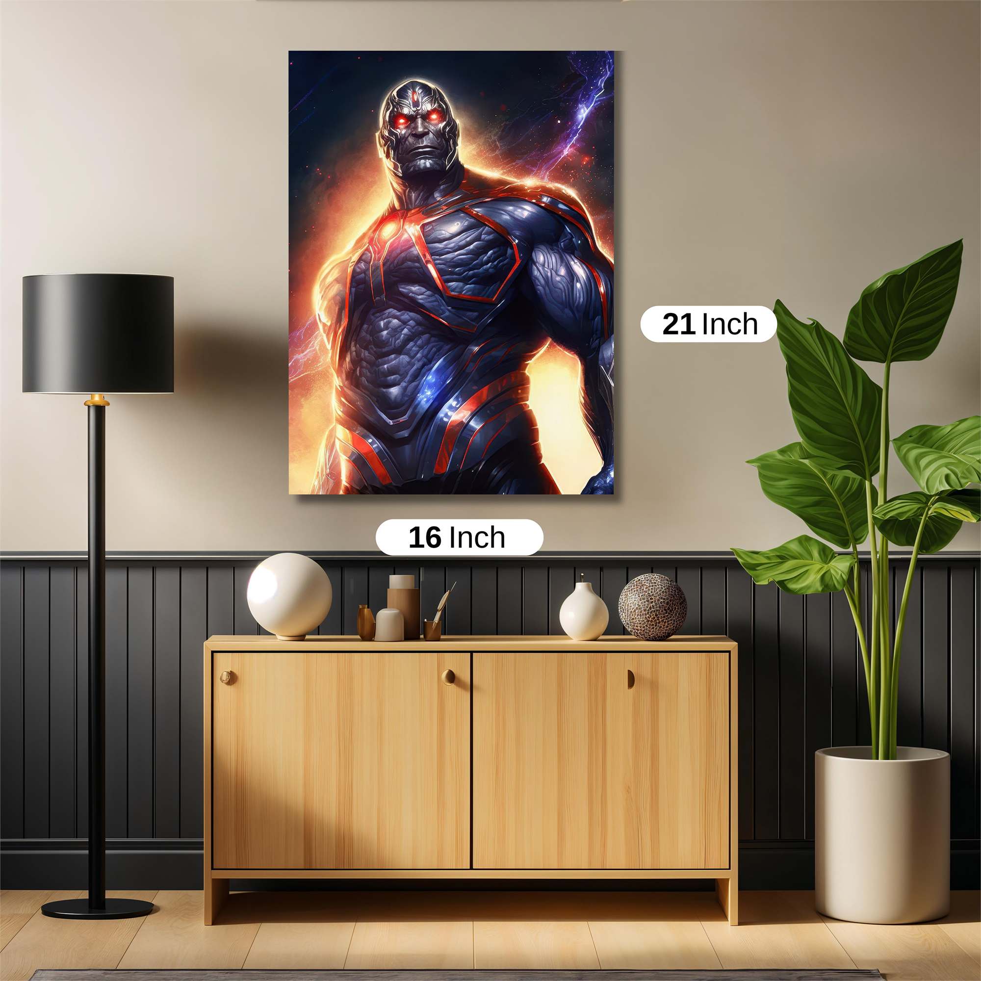 Darkseid Ascendancy Safe Wall Magnetic / M