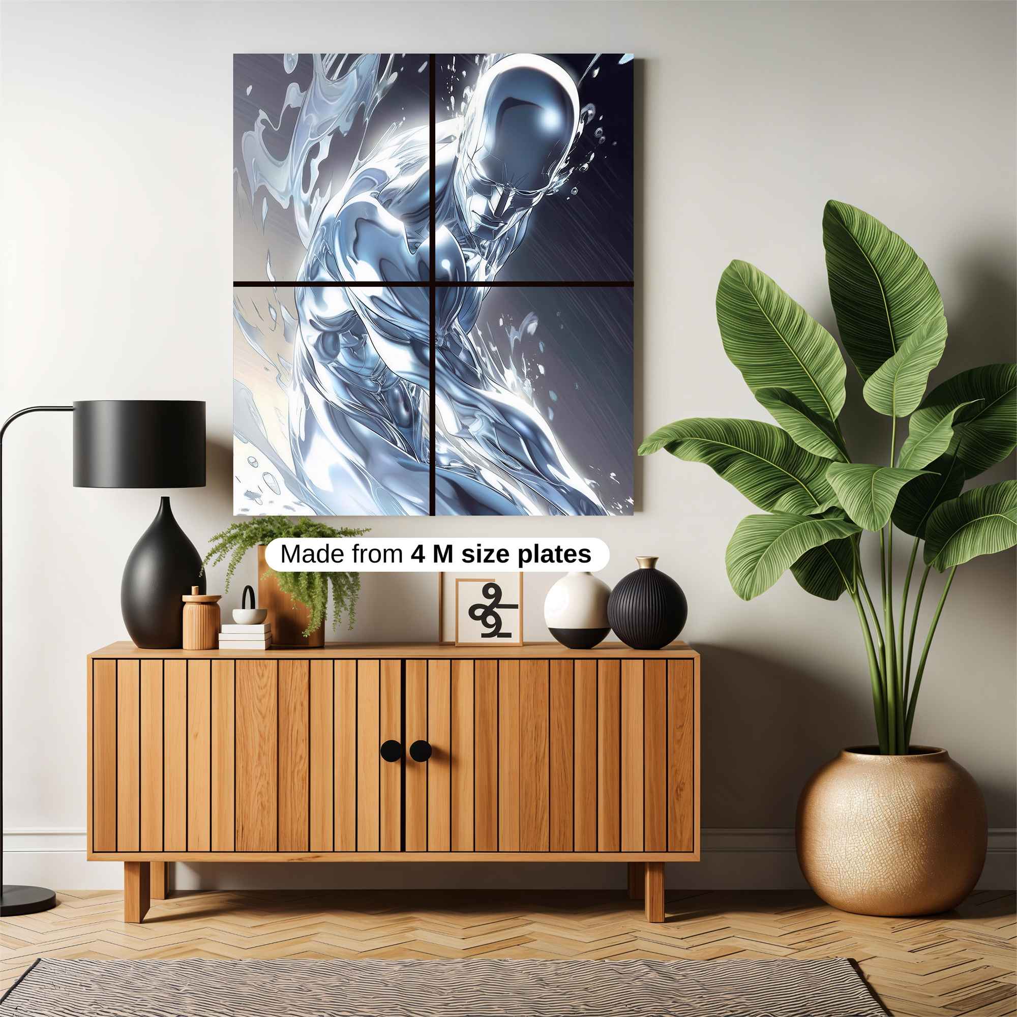 Surfer Celestial Safe Wall Magnetic / M