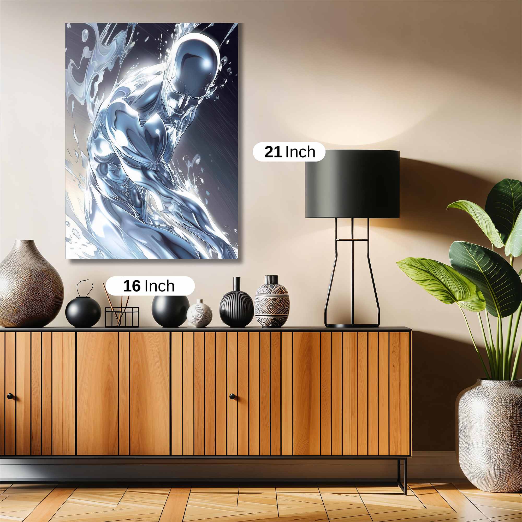 Surfer Celestial Safe Wall Magnetic / M