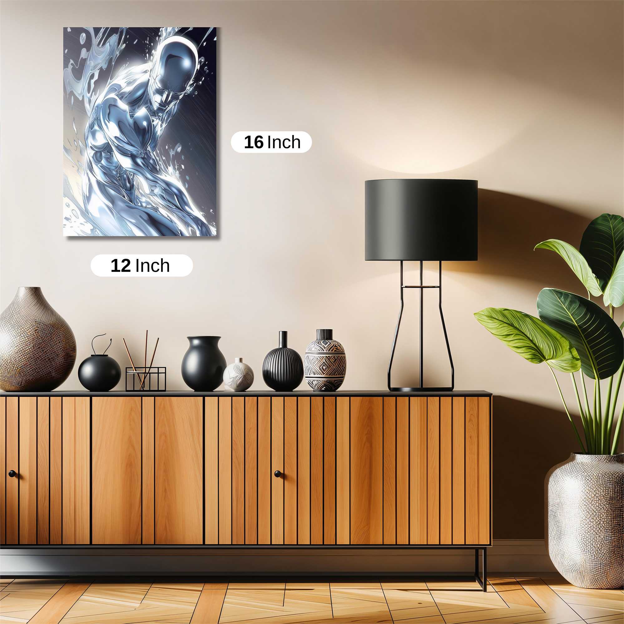 Surfer Celestial Safe Wall Magnetic / M