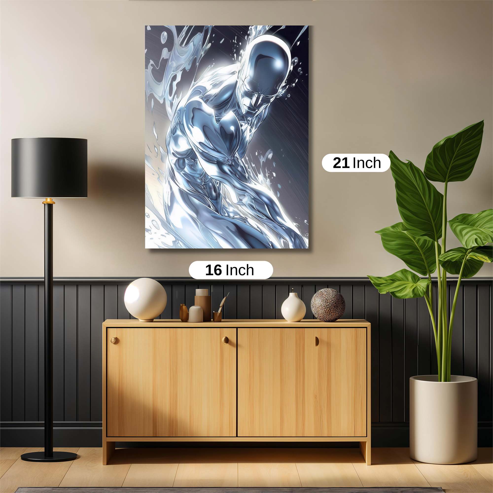 Surfer Celestial Safe Wall Magnetic / M