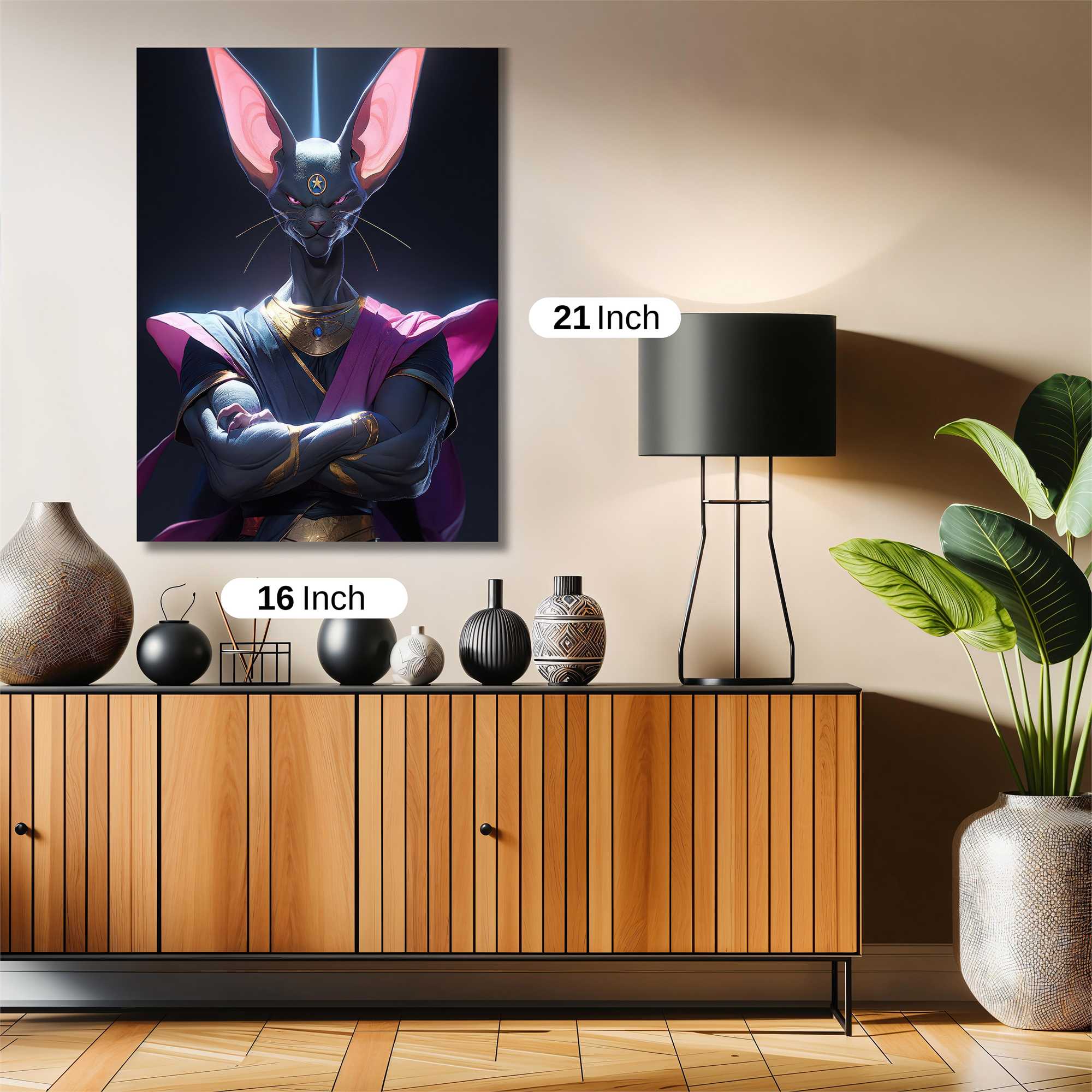 Feline Majesty Safe Wall Magnetic / M