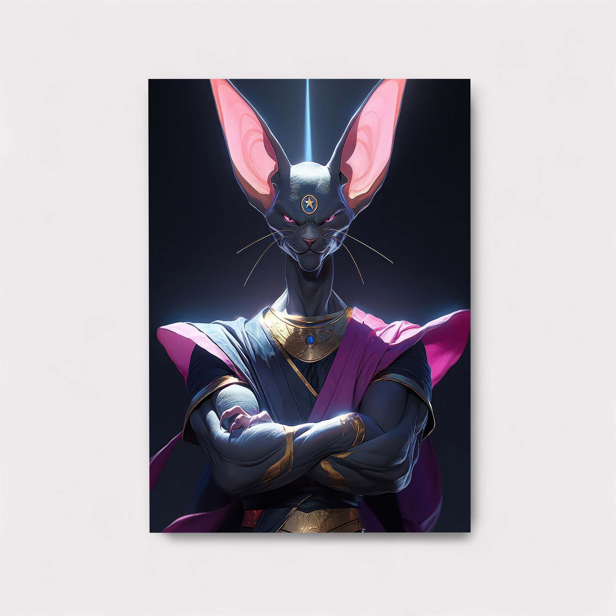 Feline Majesty Safe Wall Magnetic / M