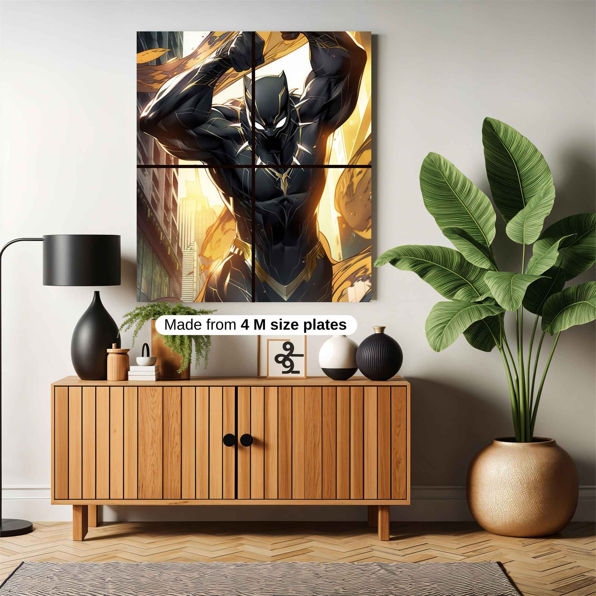 Panther Arise Safe Wall Magnetic / M