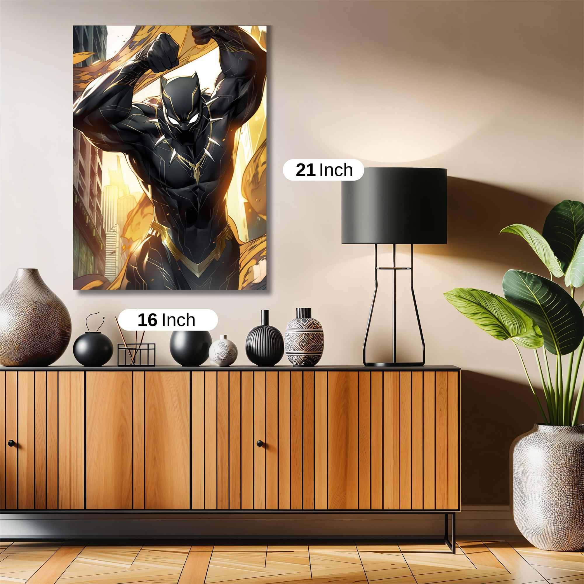 Panther Arise Safe Wall Magnetic / M