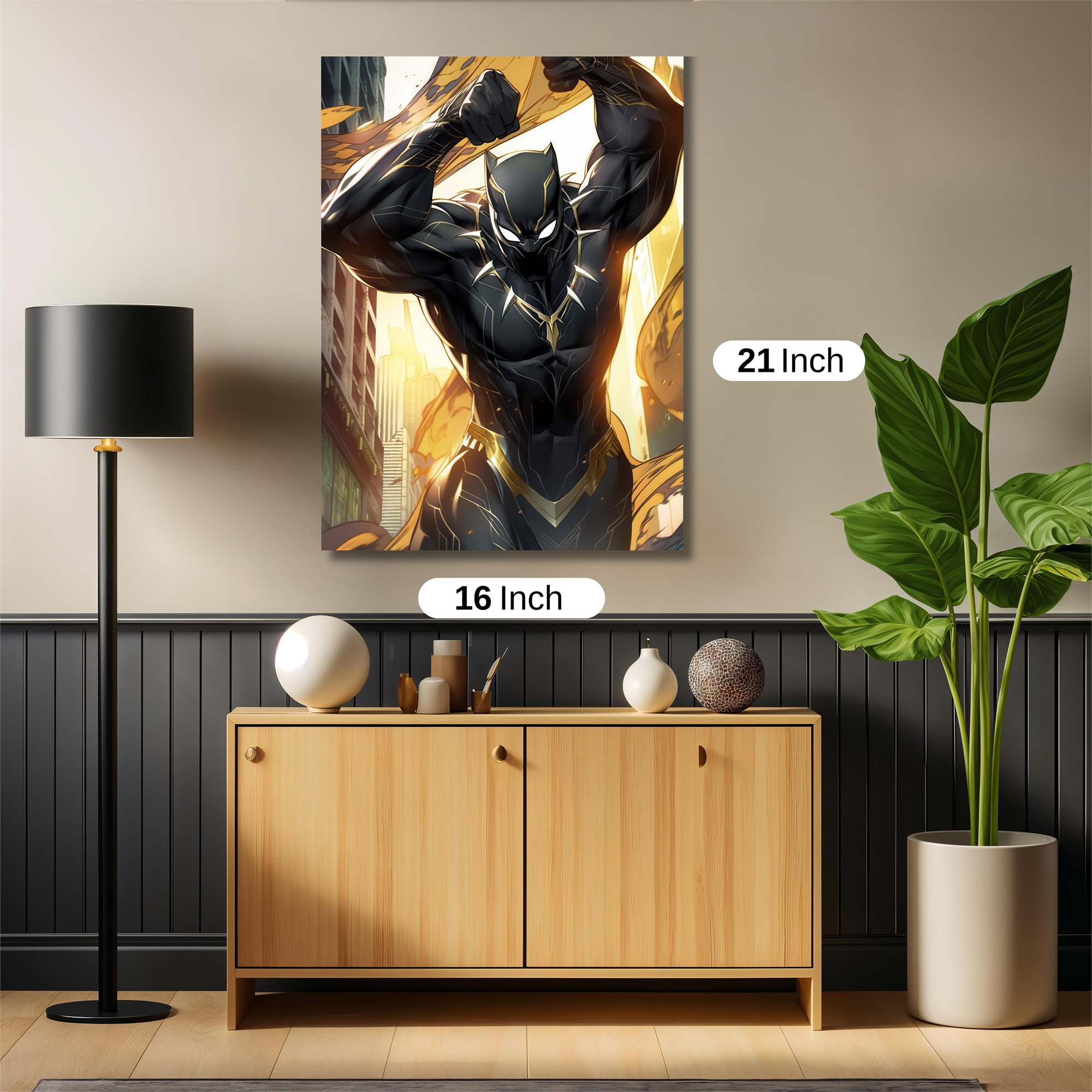 Panther Arise Safe Wall Magnetic / M