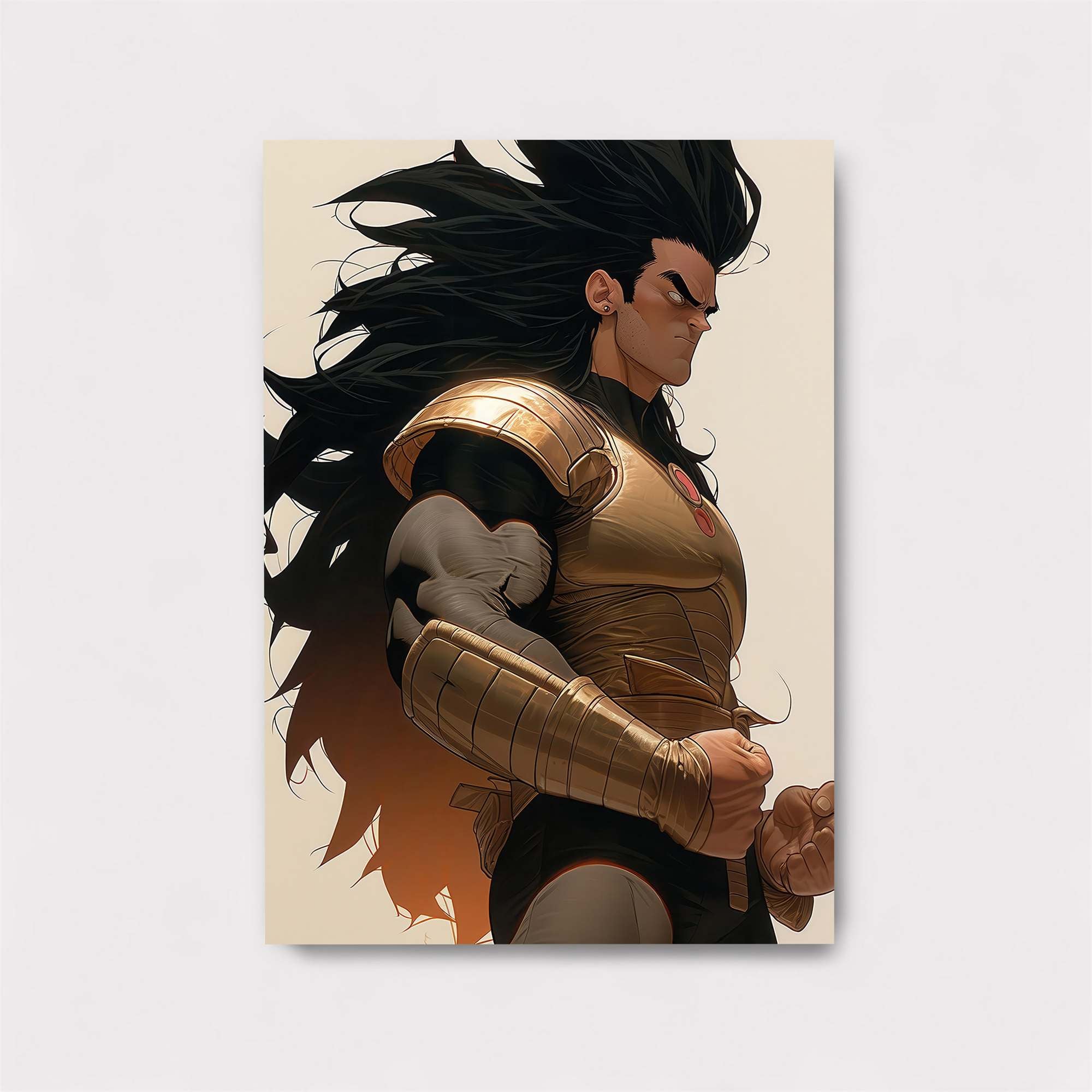 Saiyan Resolve Safe Wall Magnetic / M