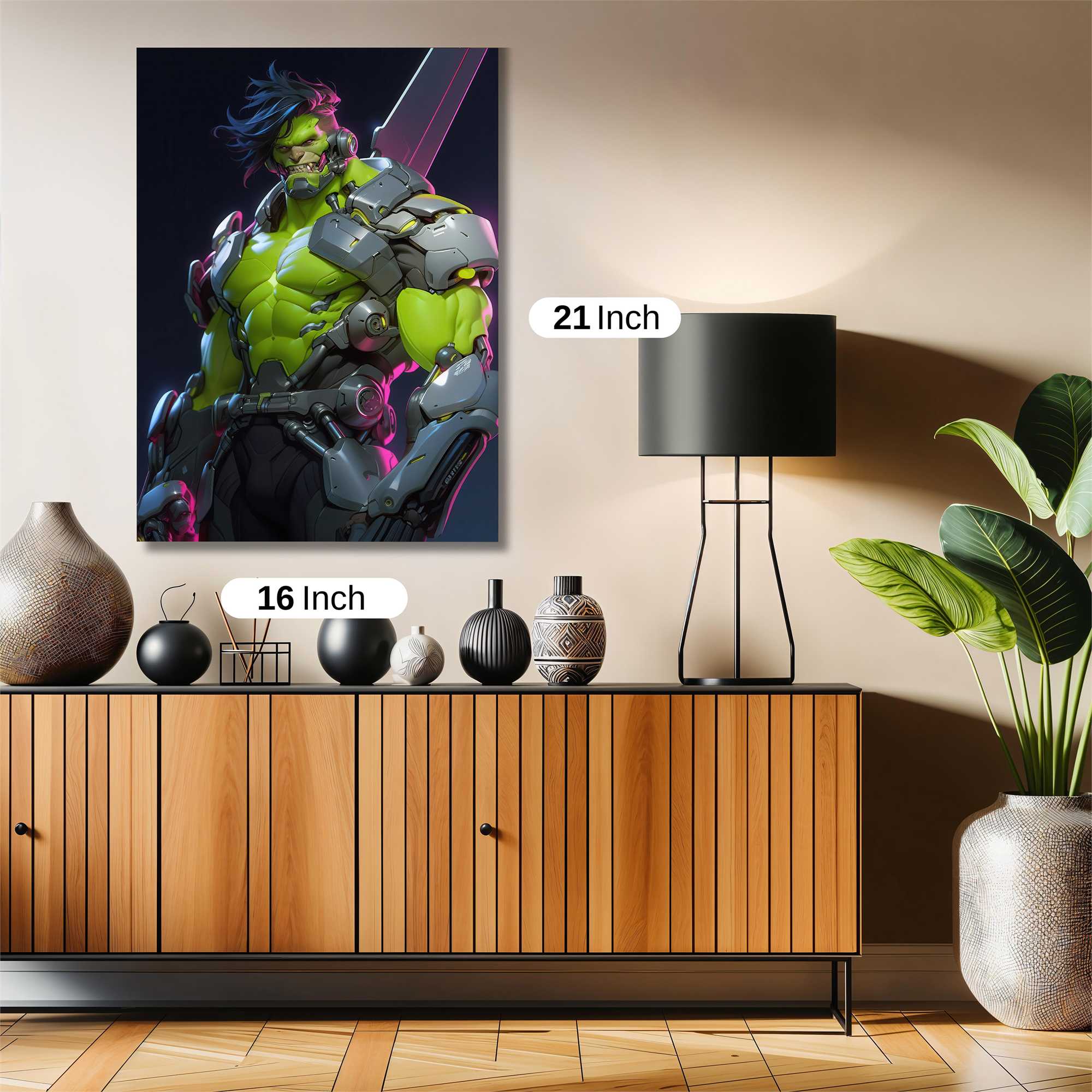 Hulk Fury Safe Wall Magnetic / M