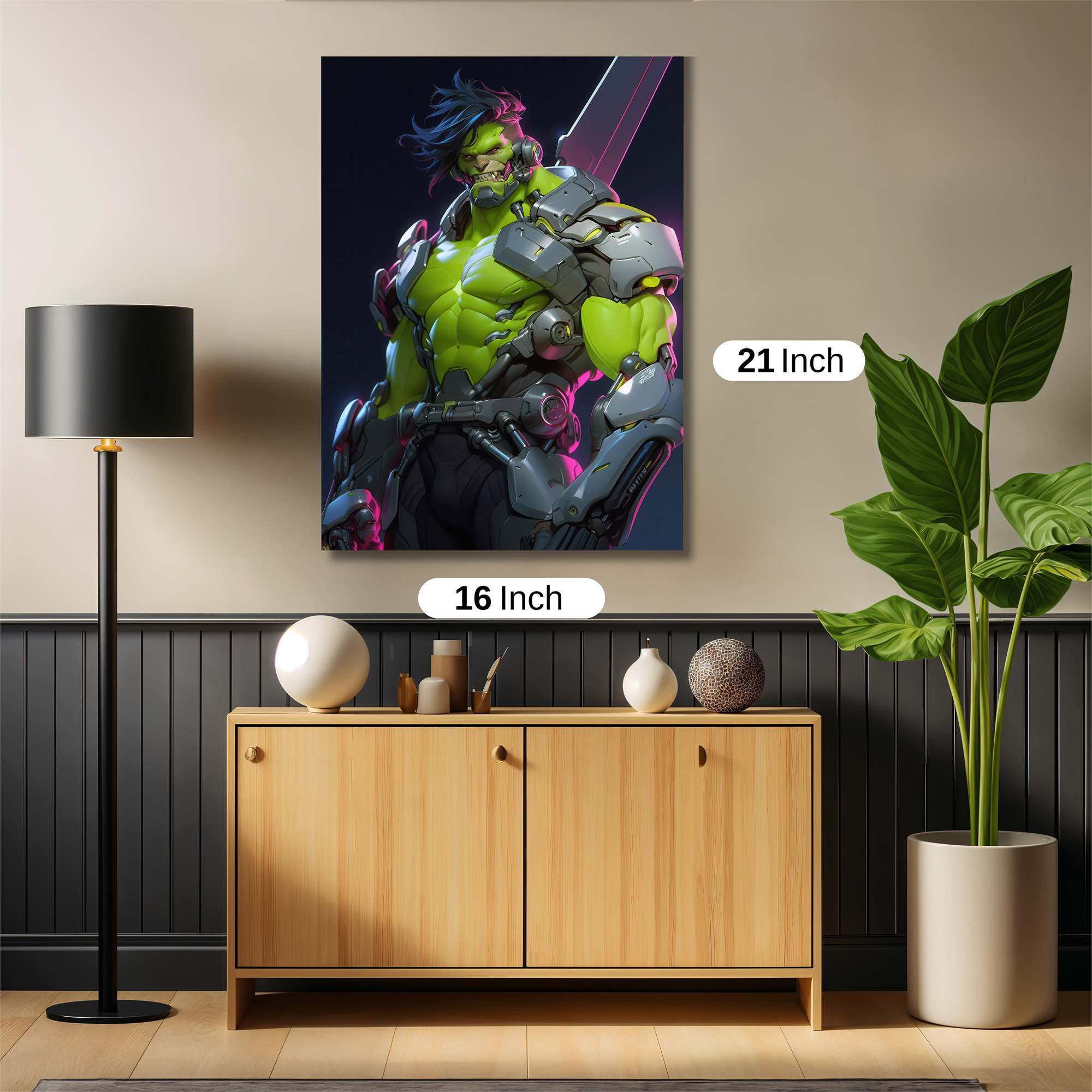 Hulk Fury Safe Wall Magnetic / M