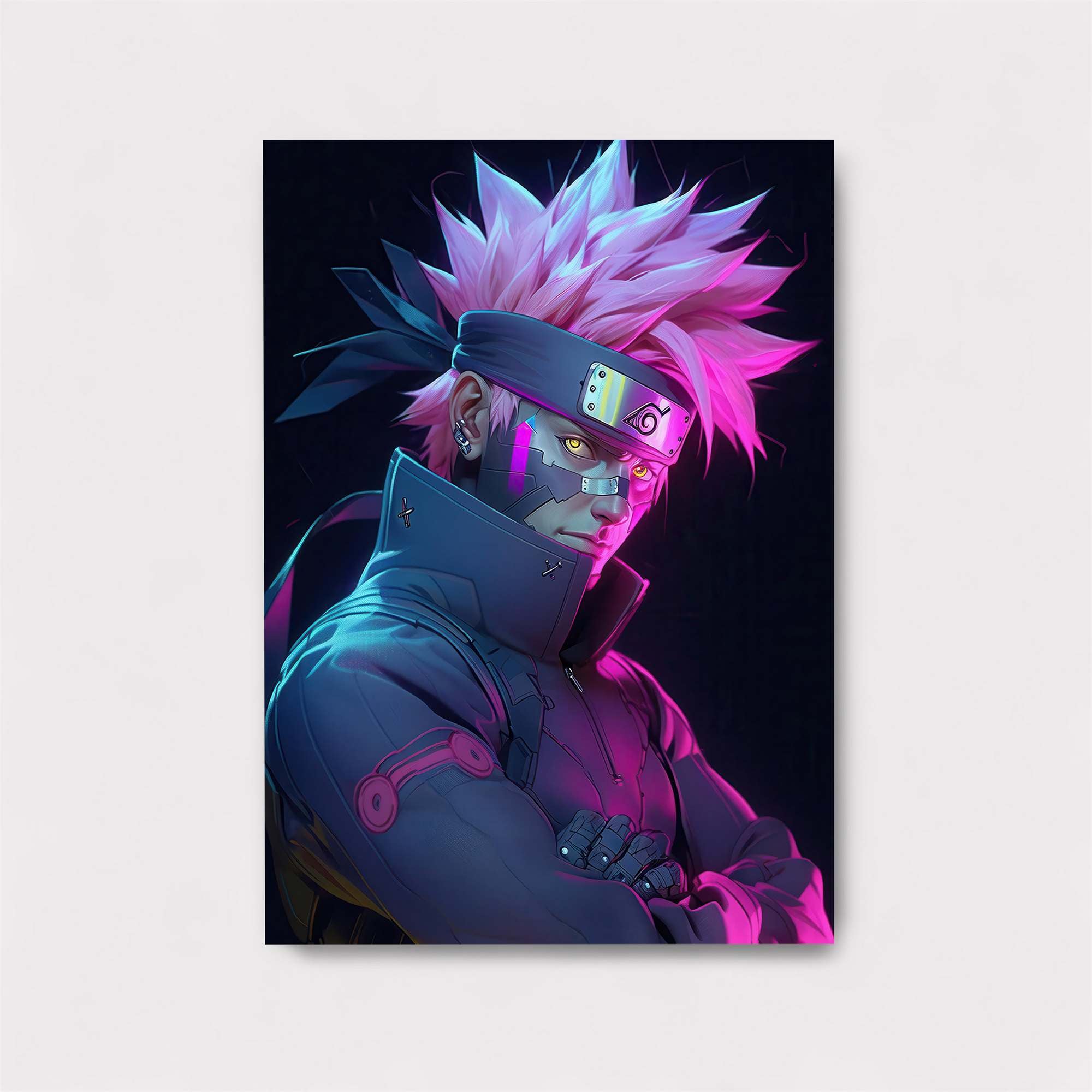 Kakashi Neon Safe Wall Magnetic / M
