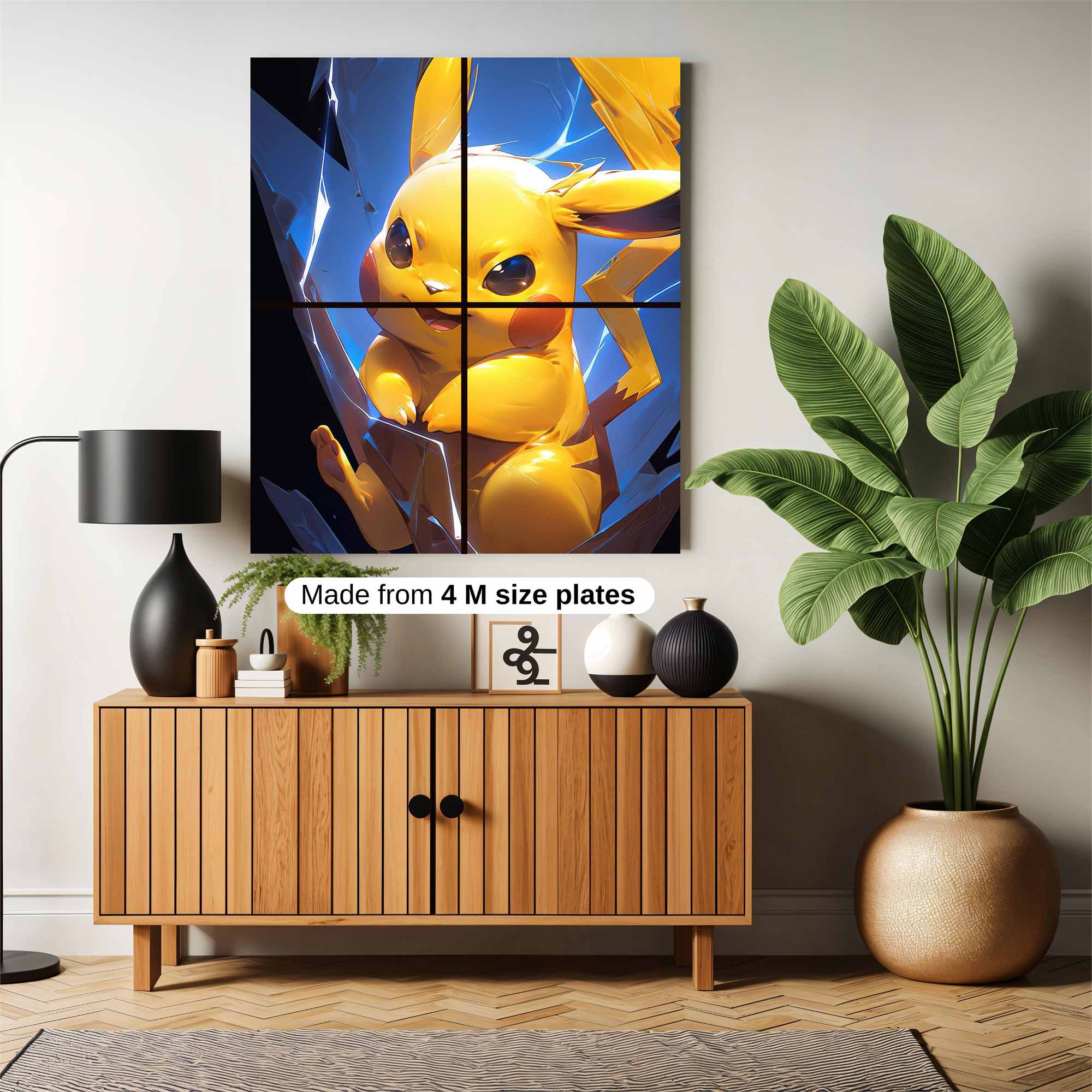 Pikachu Euphoria Safe Wall Magnetic / M