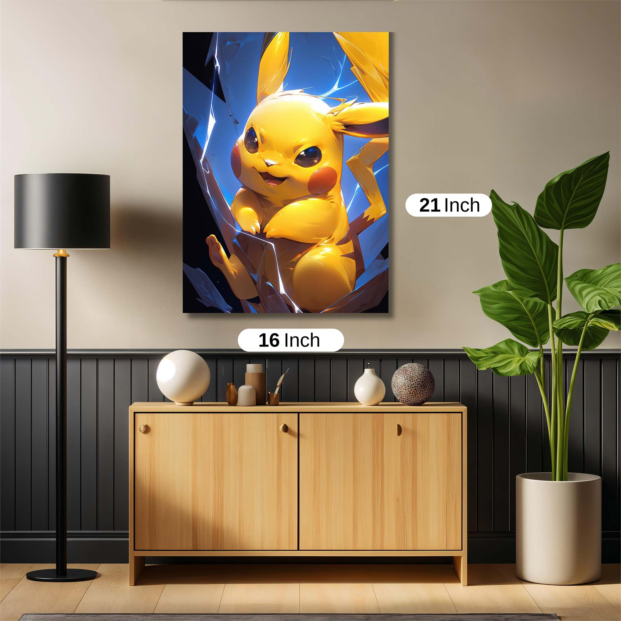 Pikachu Euphoria Safe Wall Magnetic / M