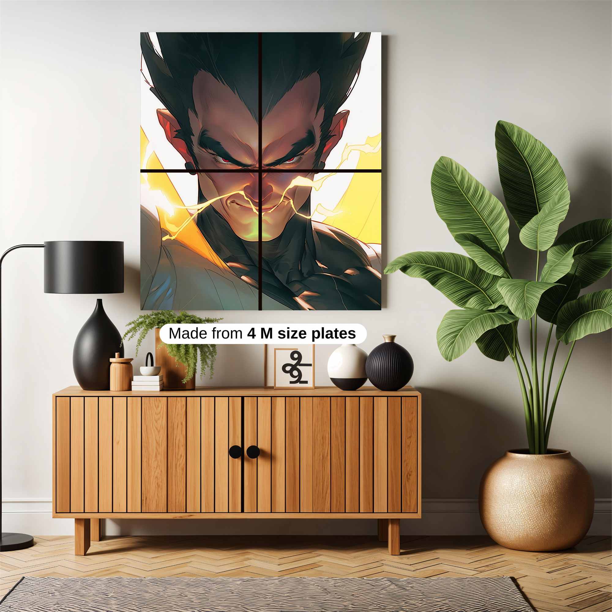 Vegeta Voltage Safe Wall Magnetic / M