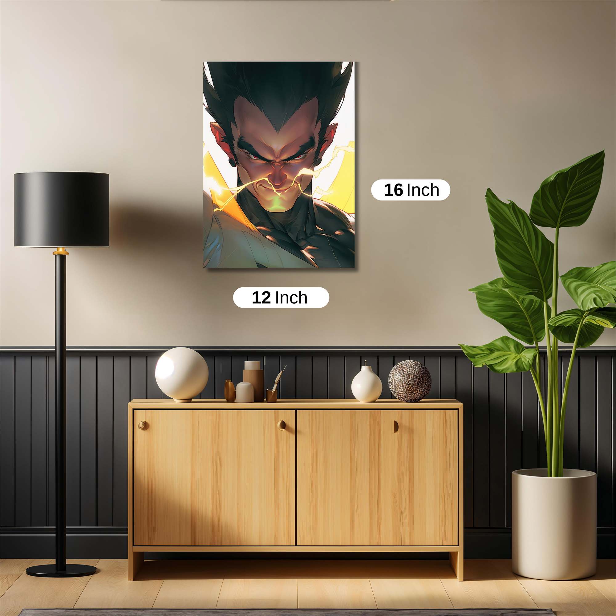 Vegeta Voltage Safe Wall Magnetic / M