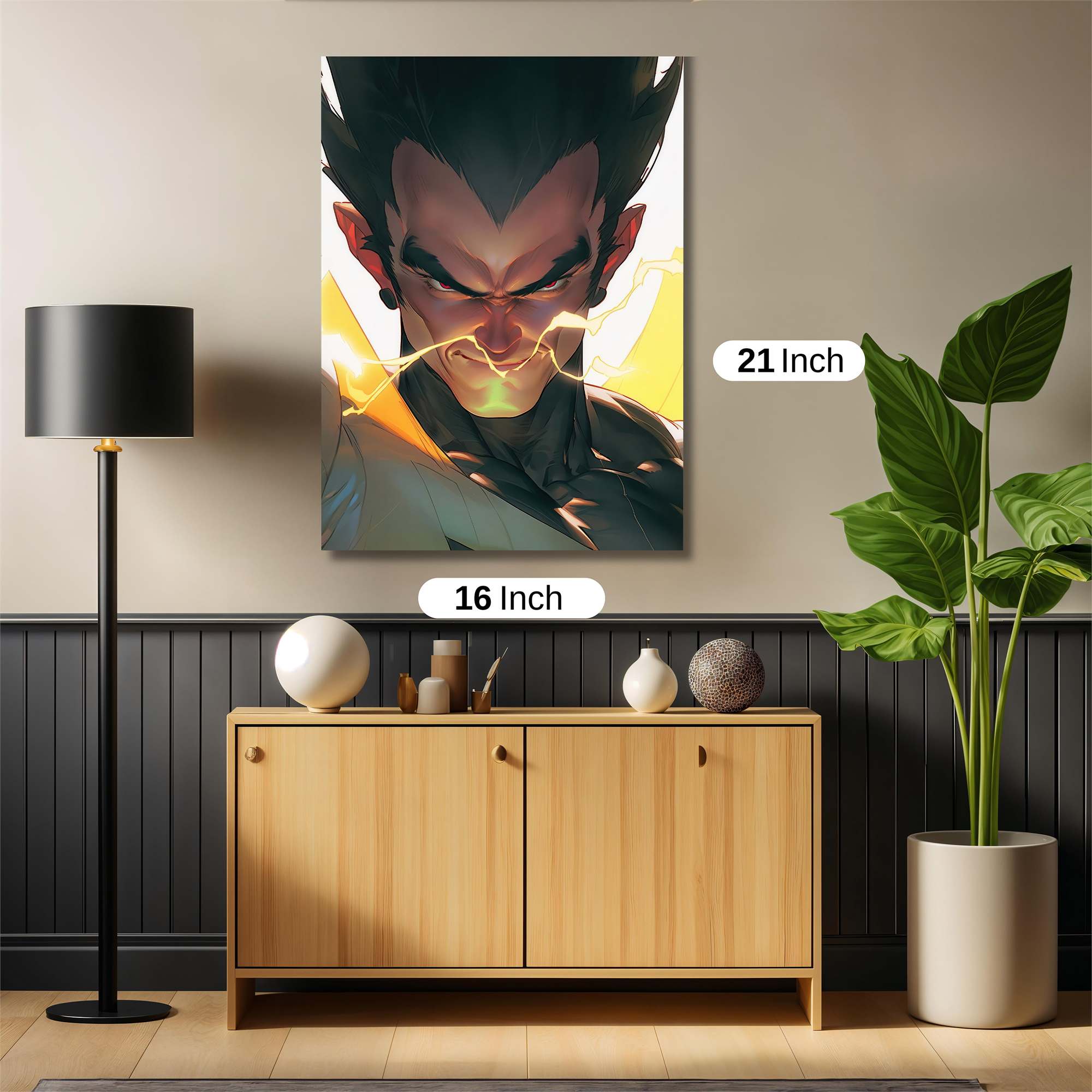 Vegeta Voltage Safe Wall Magnetic / M