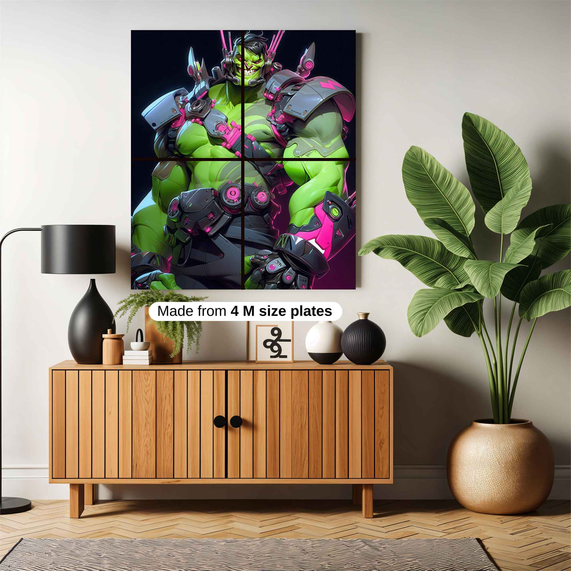 Hulk Rush Safe Wall Magnetic / M