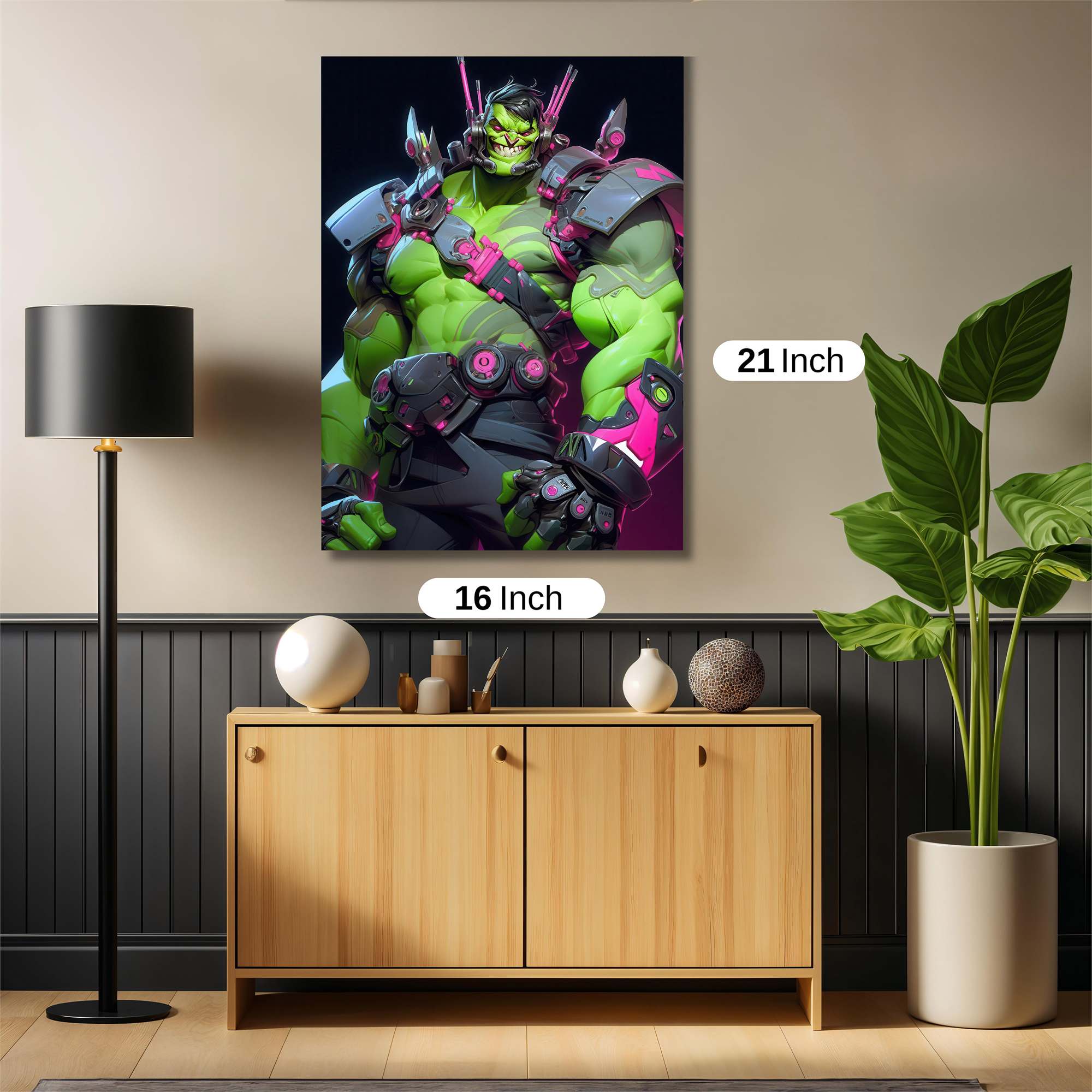 Hulk Rush Safe Wall Magnetic / M