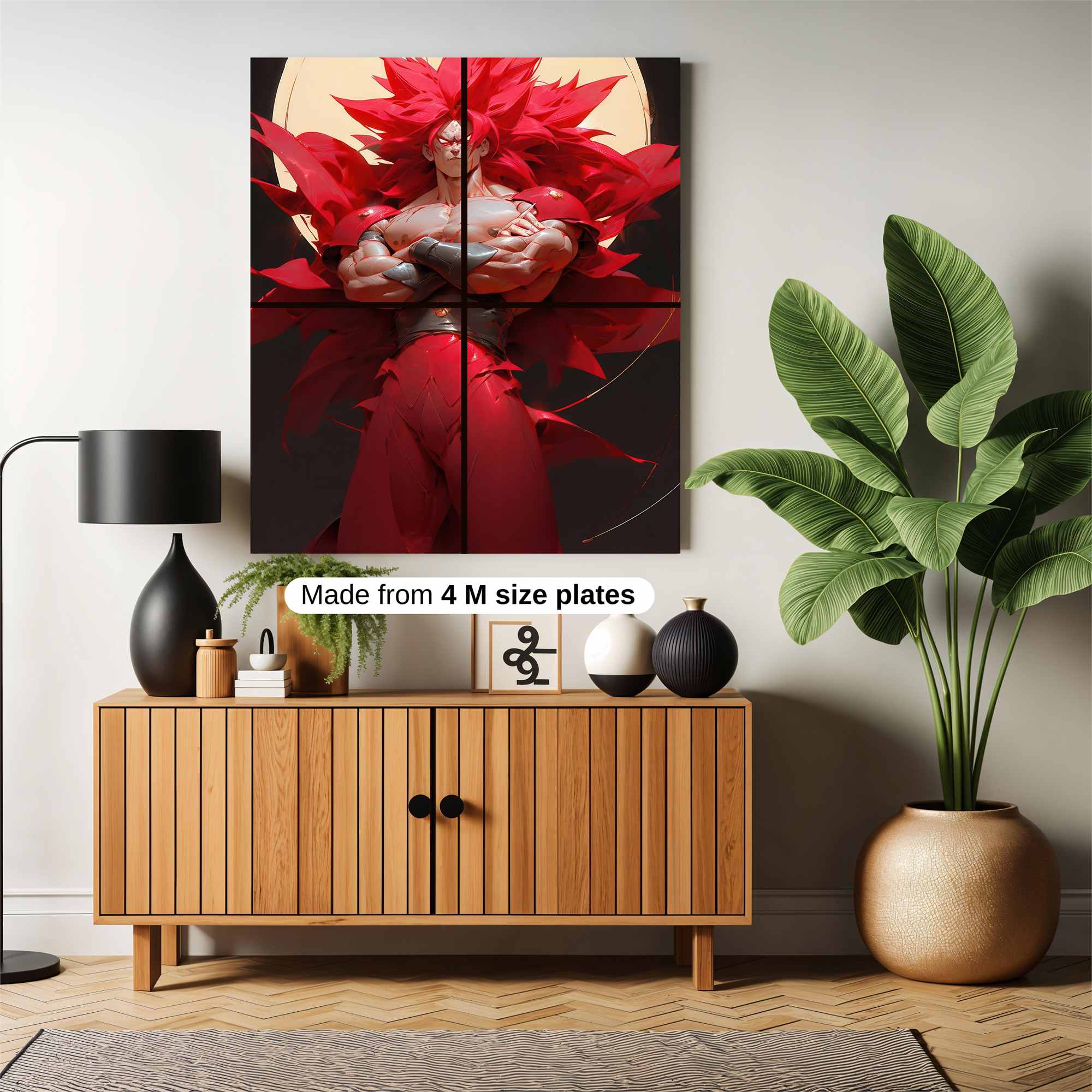 Saiyan Wrath Safe Wall Magnetic / M