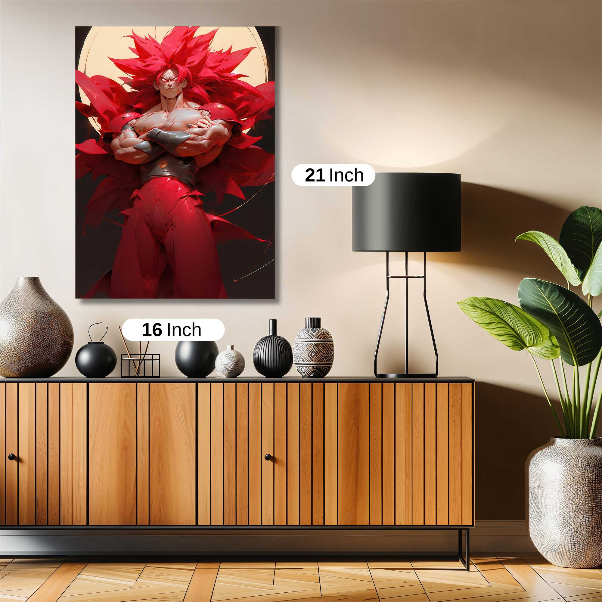 Saiyan Wrath Safe Wall Magnetic / M