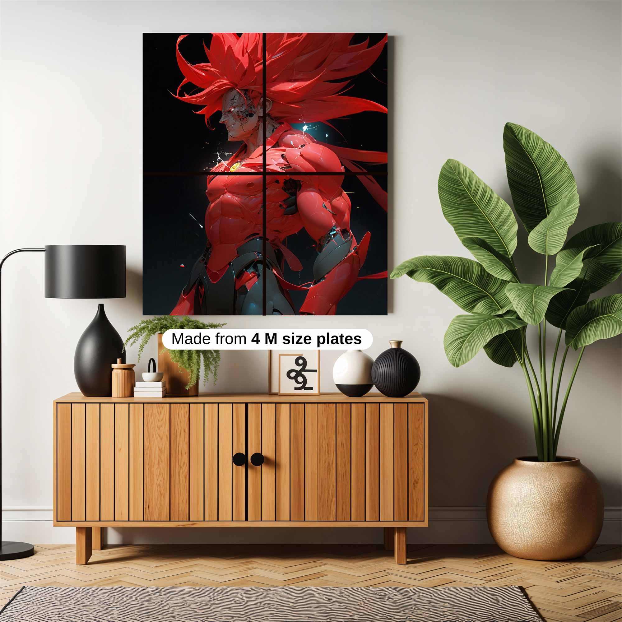 Inferno Warrior Safe Wall Magnetic / M