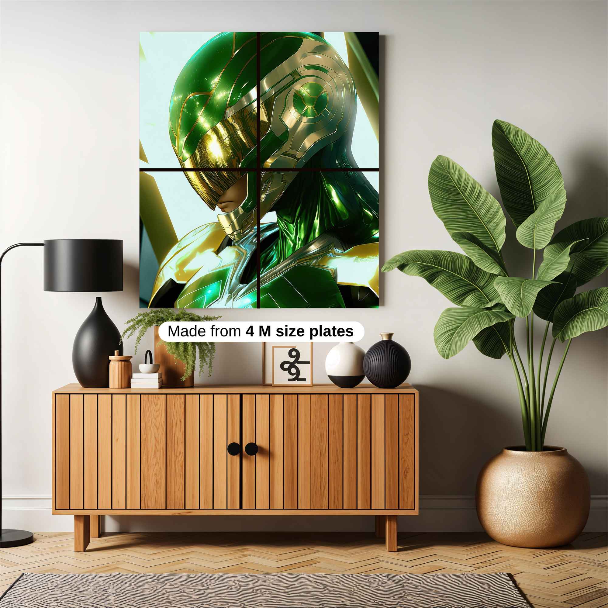 Emerald Illumination Safe Wall Magnetic / M