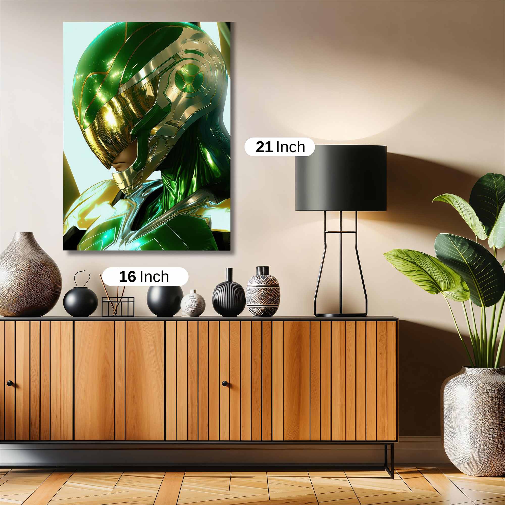 Emerald Illumination Safe Wall Magnetic / M