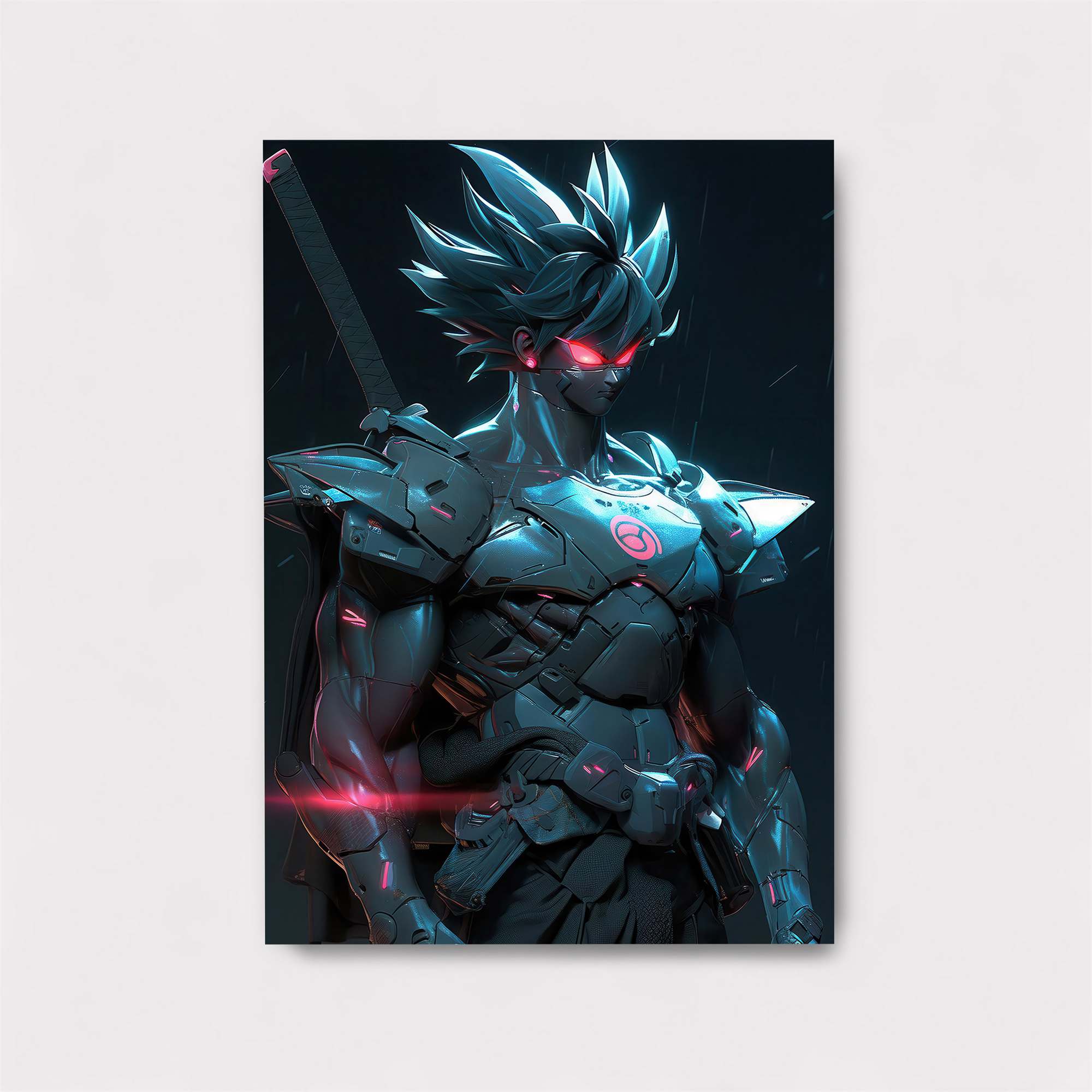 Cyber Warrior Safe Wall Magnetic / M