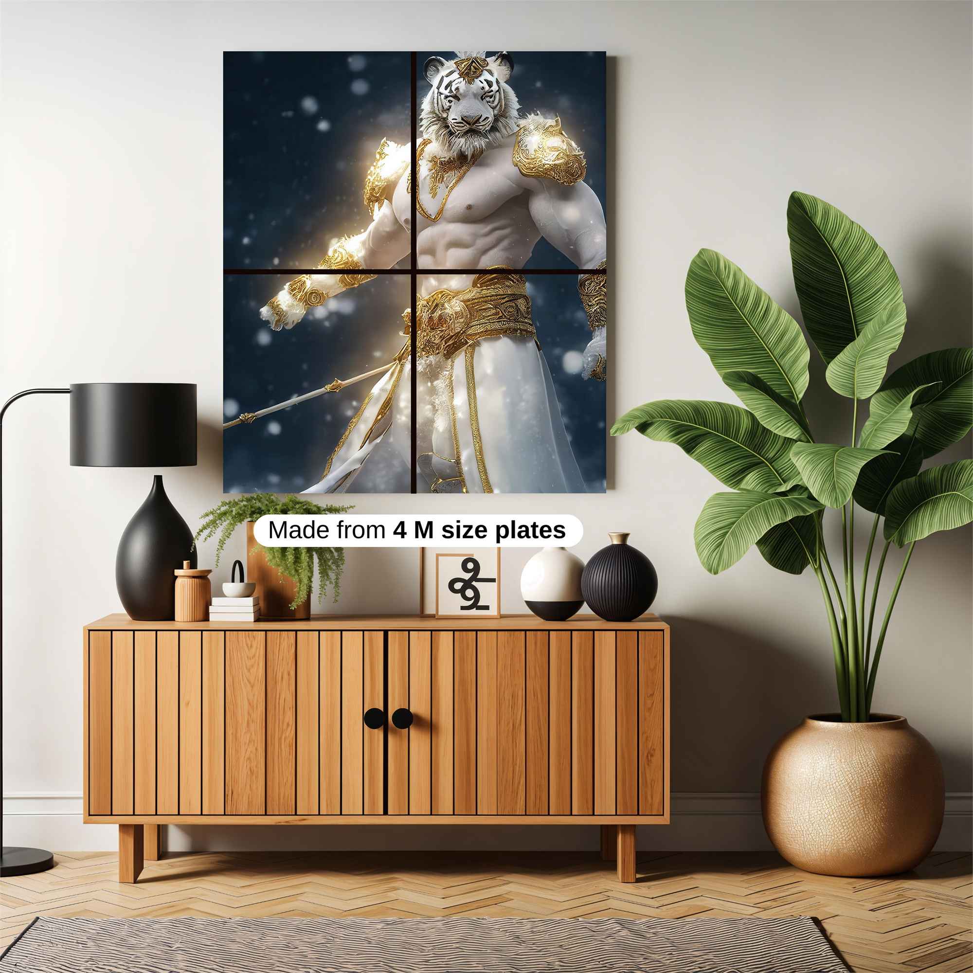 Tiger Majesty Safe Wall Magnetic / M