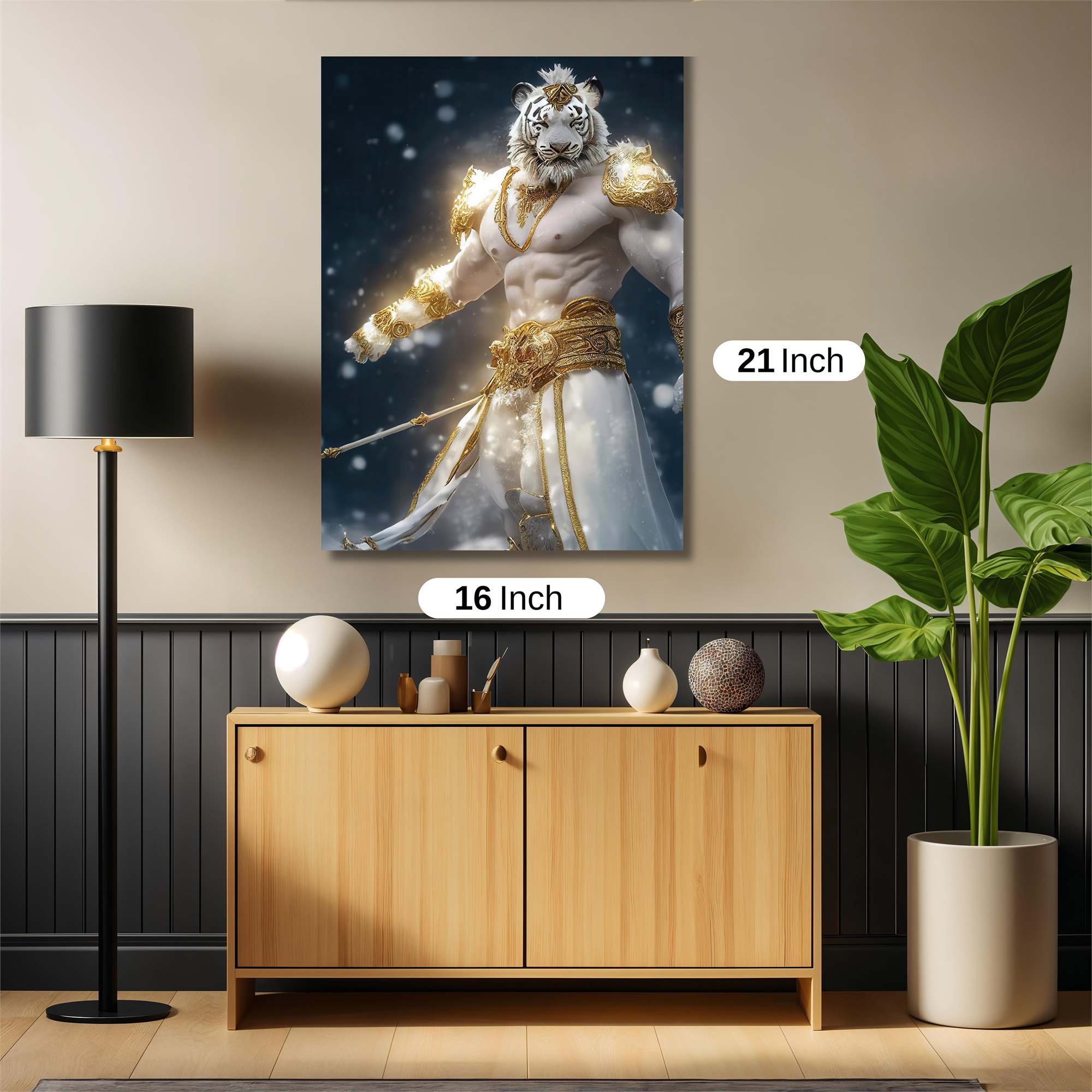 Tiger Majesty Safe Wall Magnetic / M