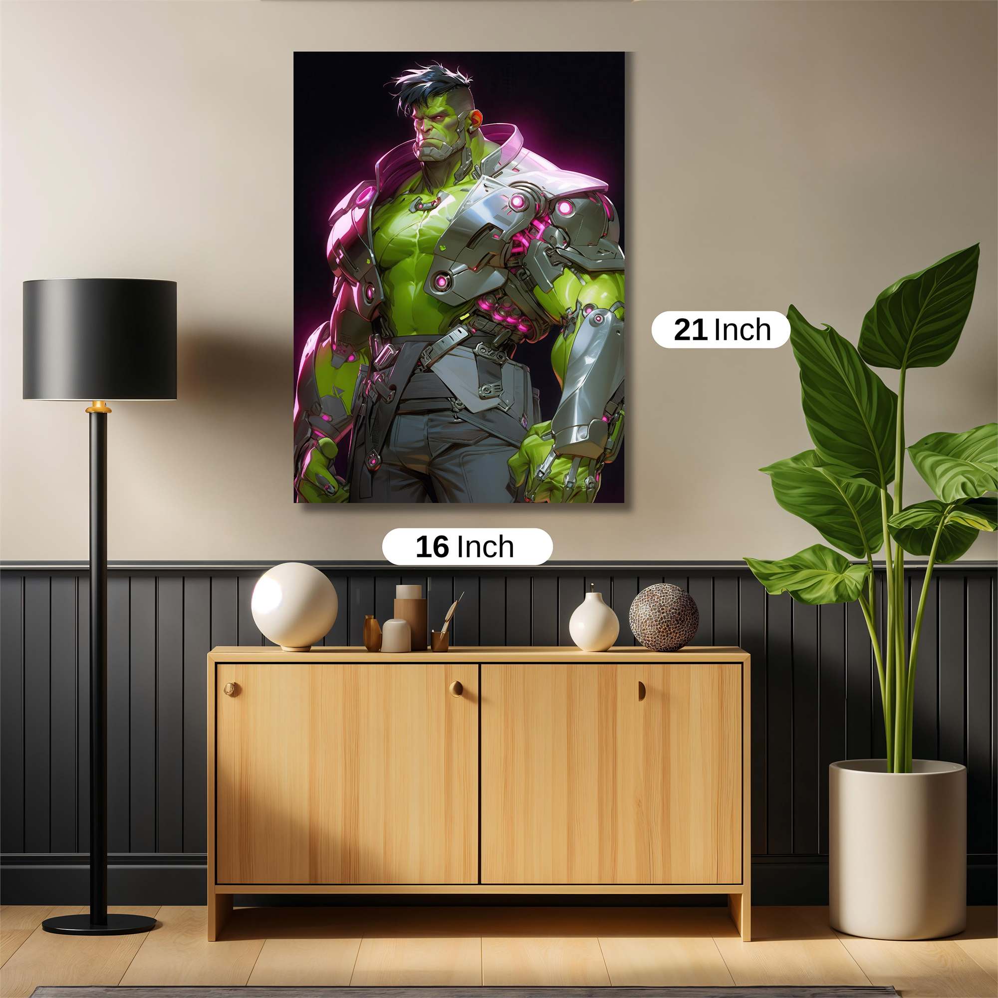 Hulk Radiance Safe Wall Magnetic / M