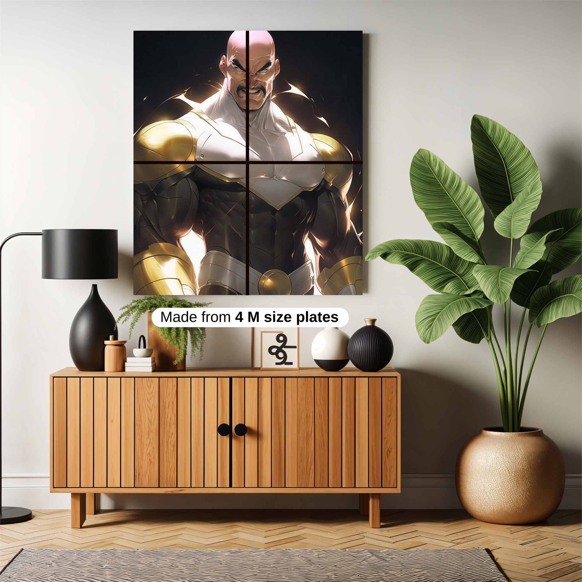 Fierce Standoff Safe Wall Magnetic / M