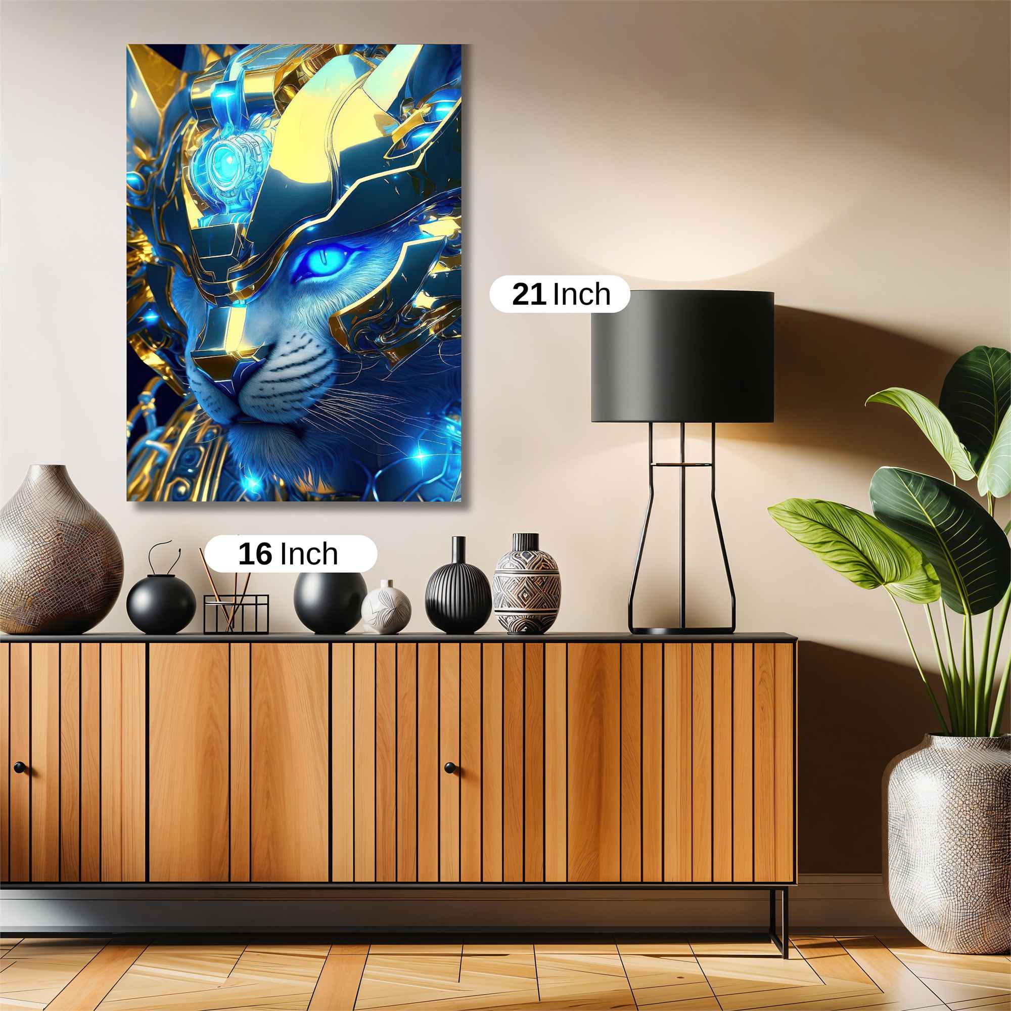 Cyber Feline Safe Wall Magnetic / M