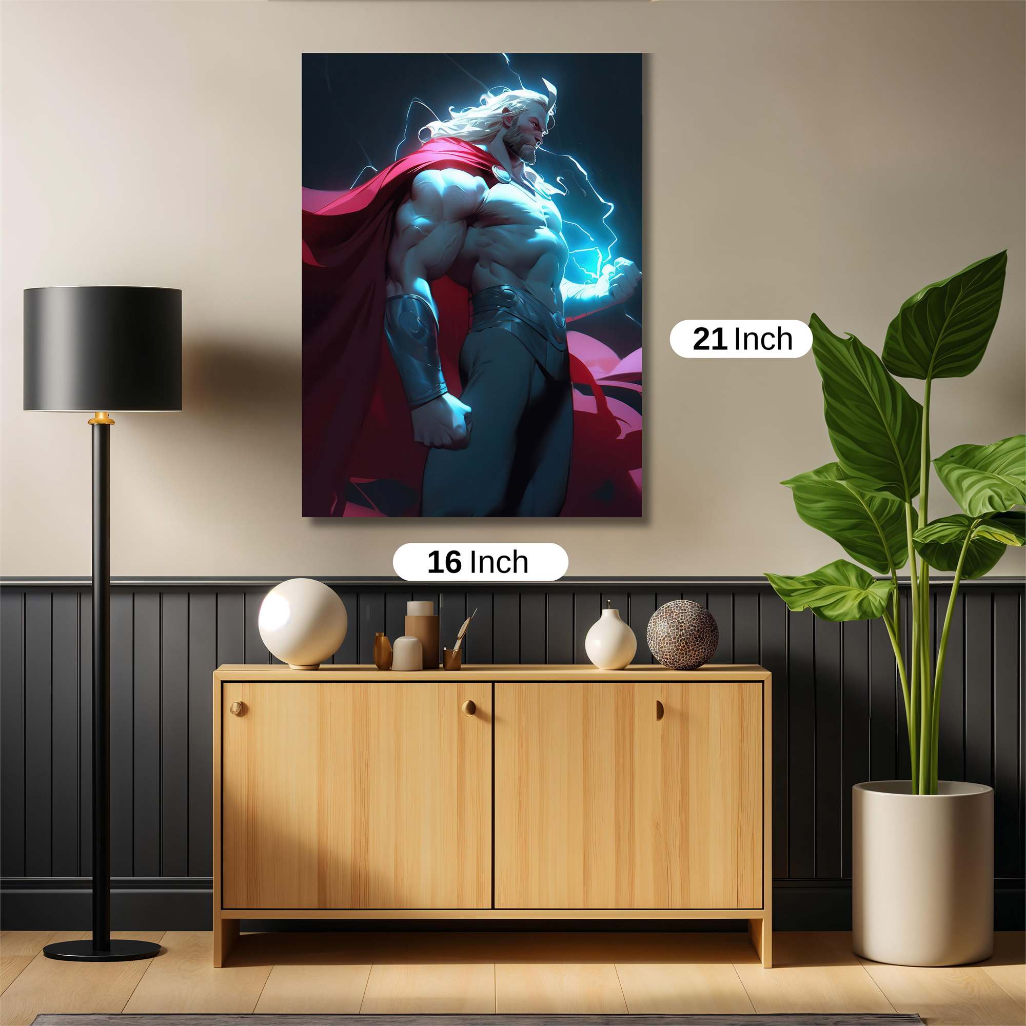 Thor Thunderstorm Safe Wall Magnetic / M