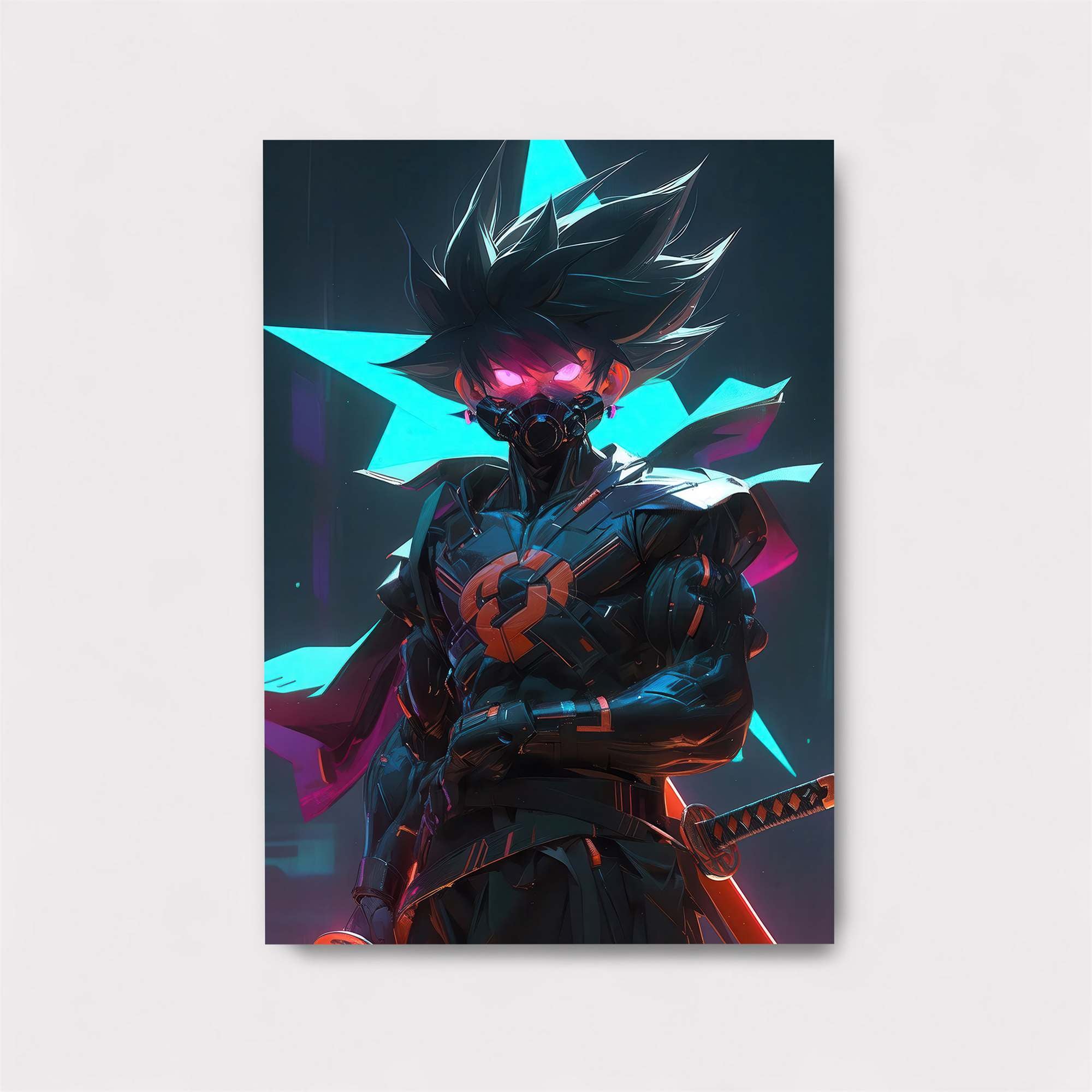 Cyber Samurai Safe Wall Magnetic / M