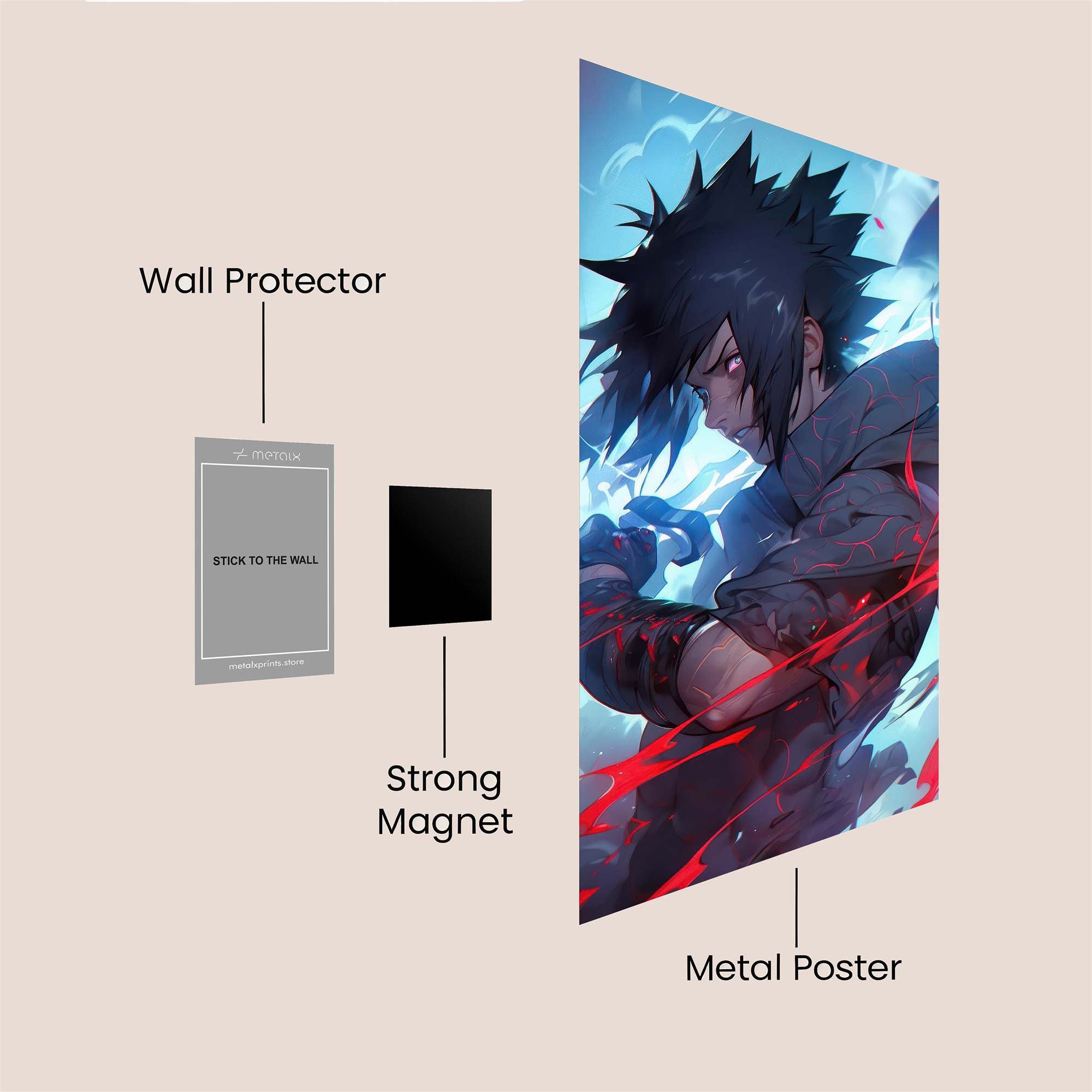 Sasuke Resolve Safe Wall Magnetic / M