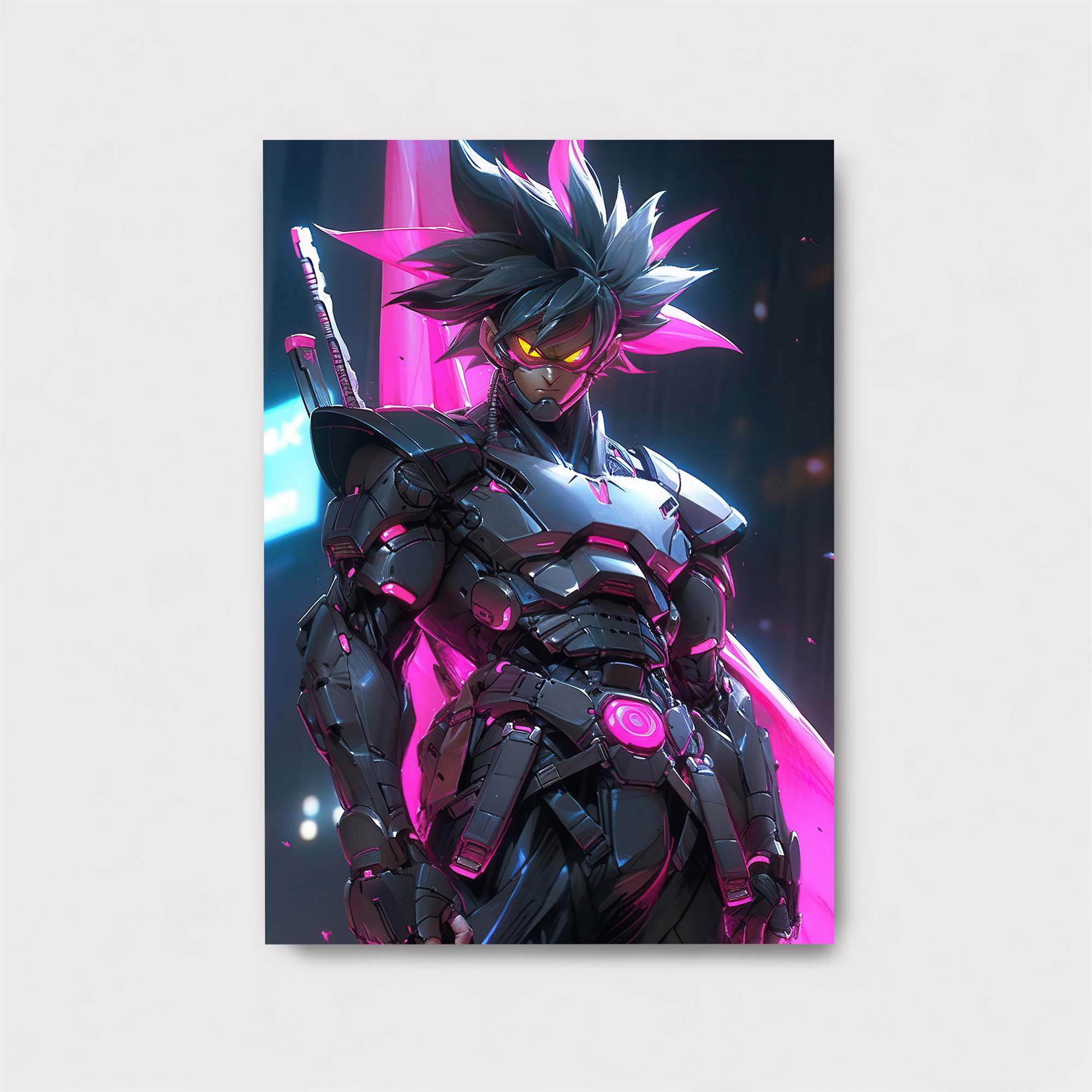 Mech Warrior Safe Wall Magnetic / M