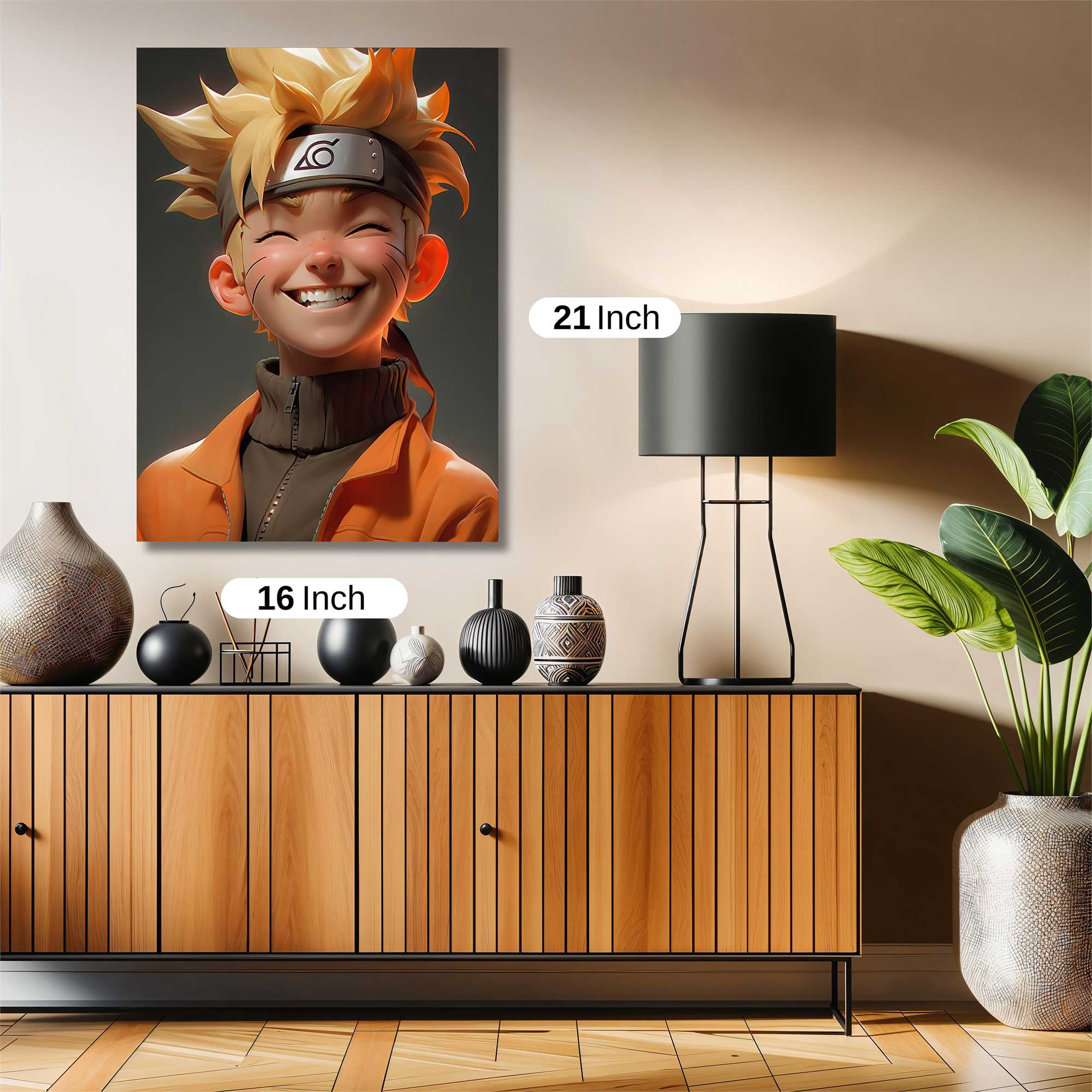 Naruto Jubilance Safe Wall Magnetic / M