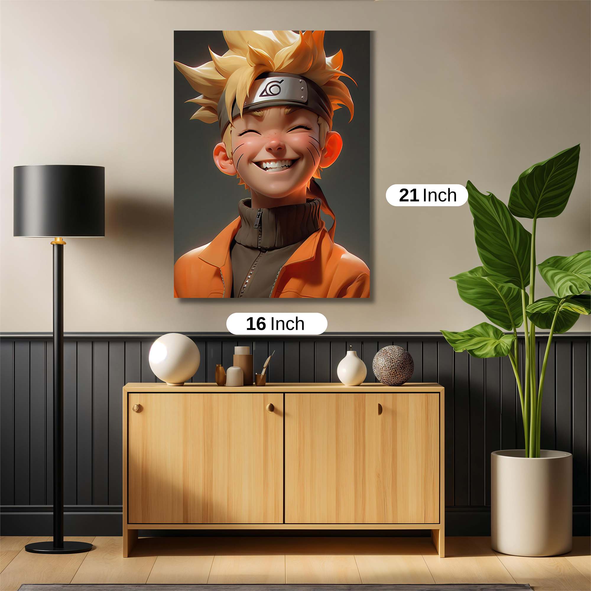 Naruto Jubilance Safe Wall Magnetic / M