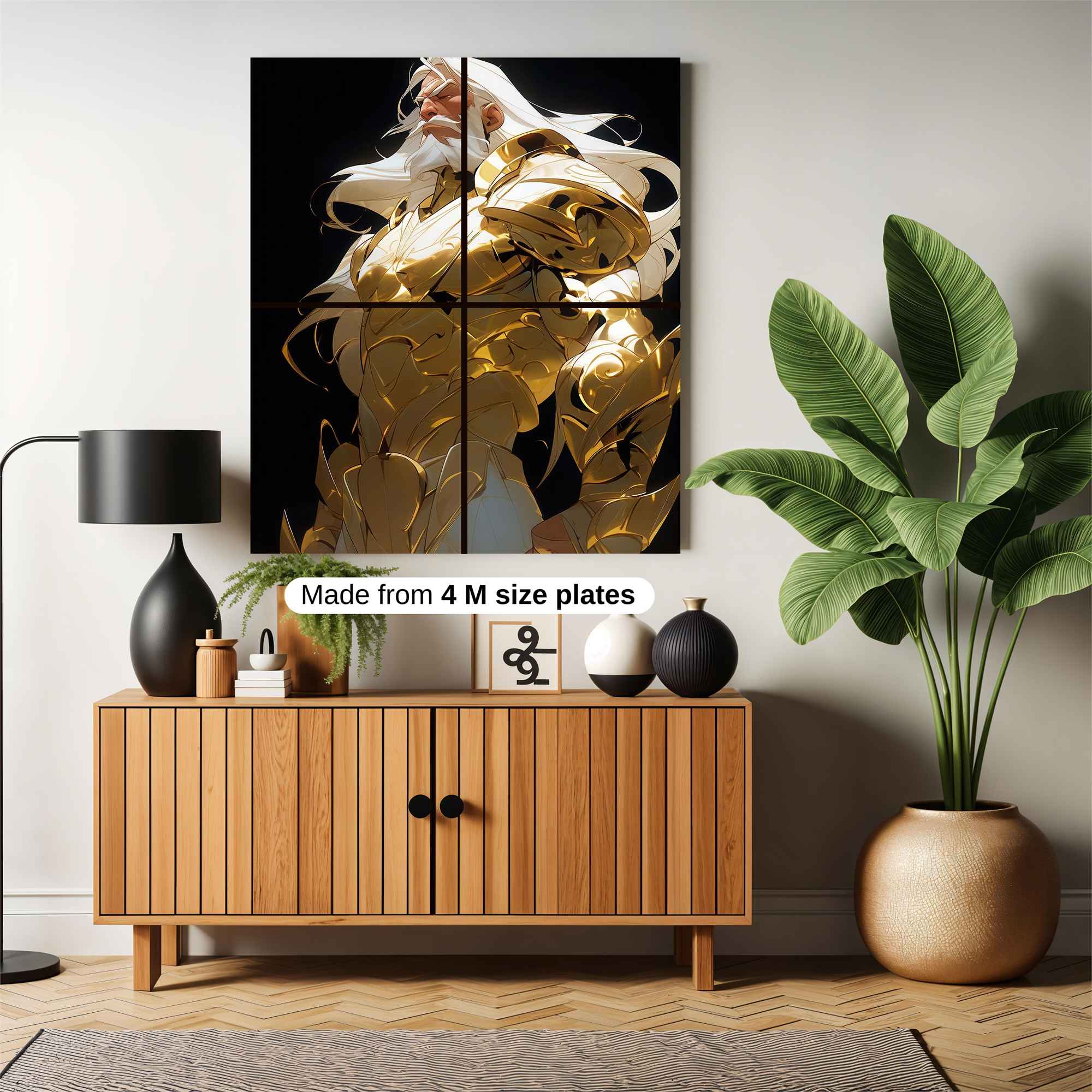 Golden Sovereignty Safe Wall Magnetic / M