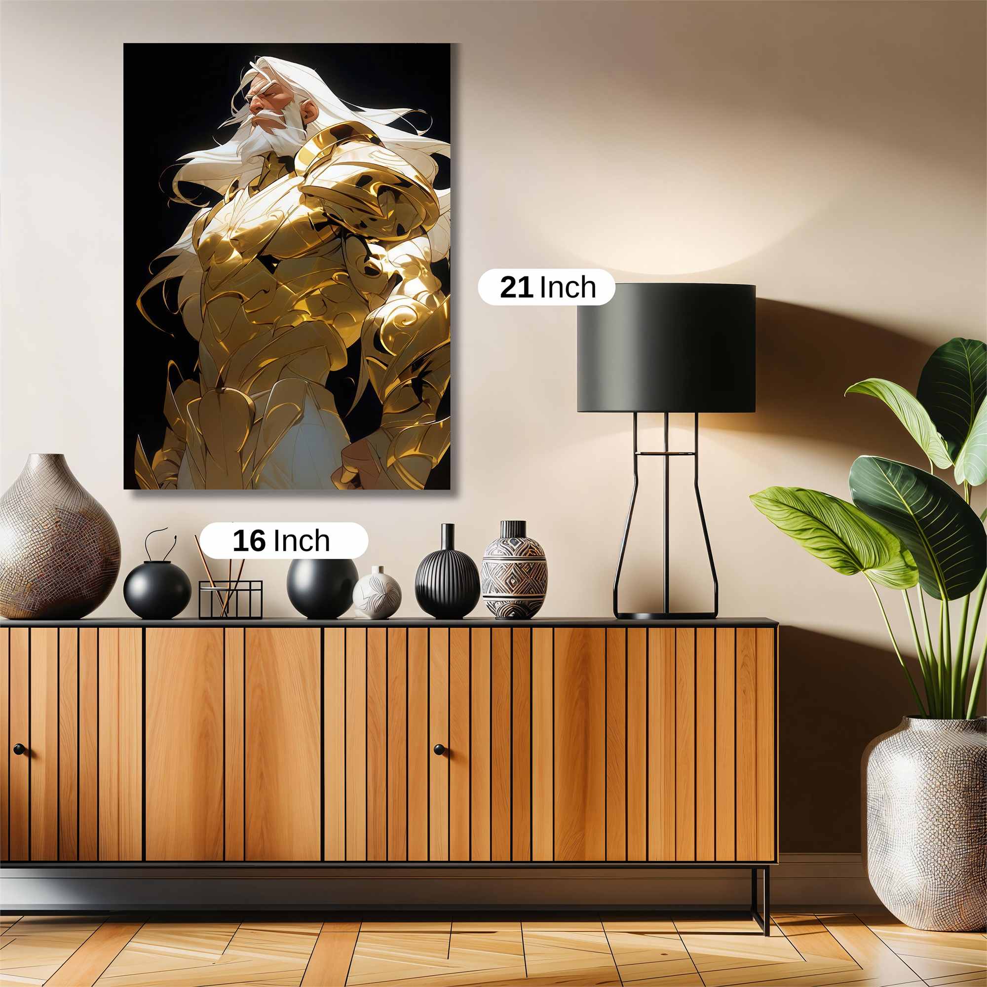 Golden Sovereignty Safe Wall Magnetic / M