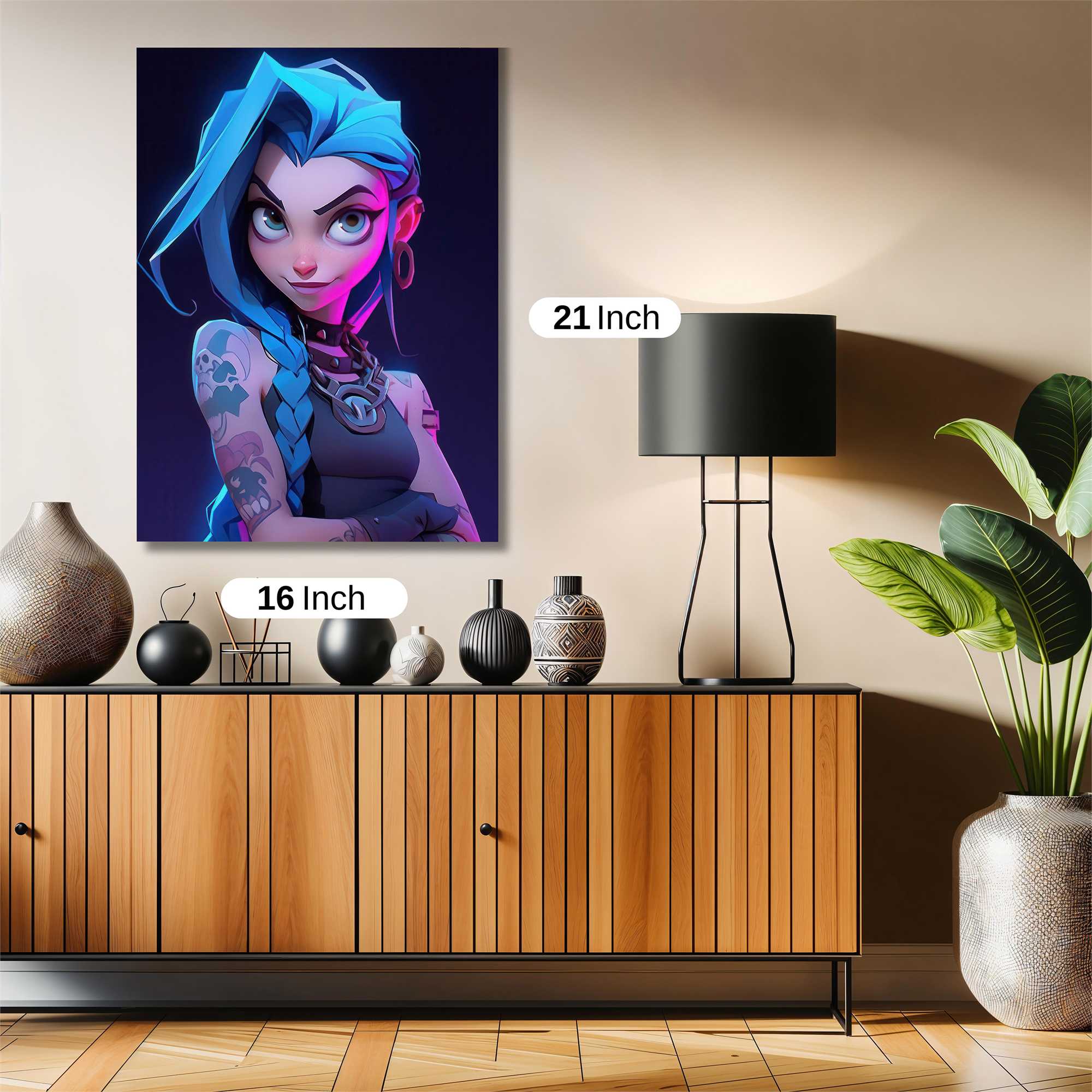 Jinx Vivid Safe Wall Magnetic / M