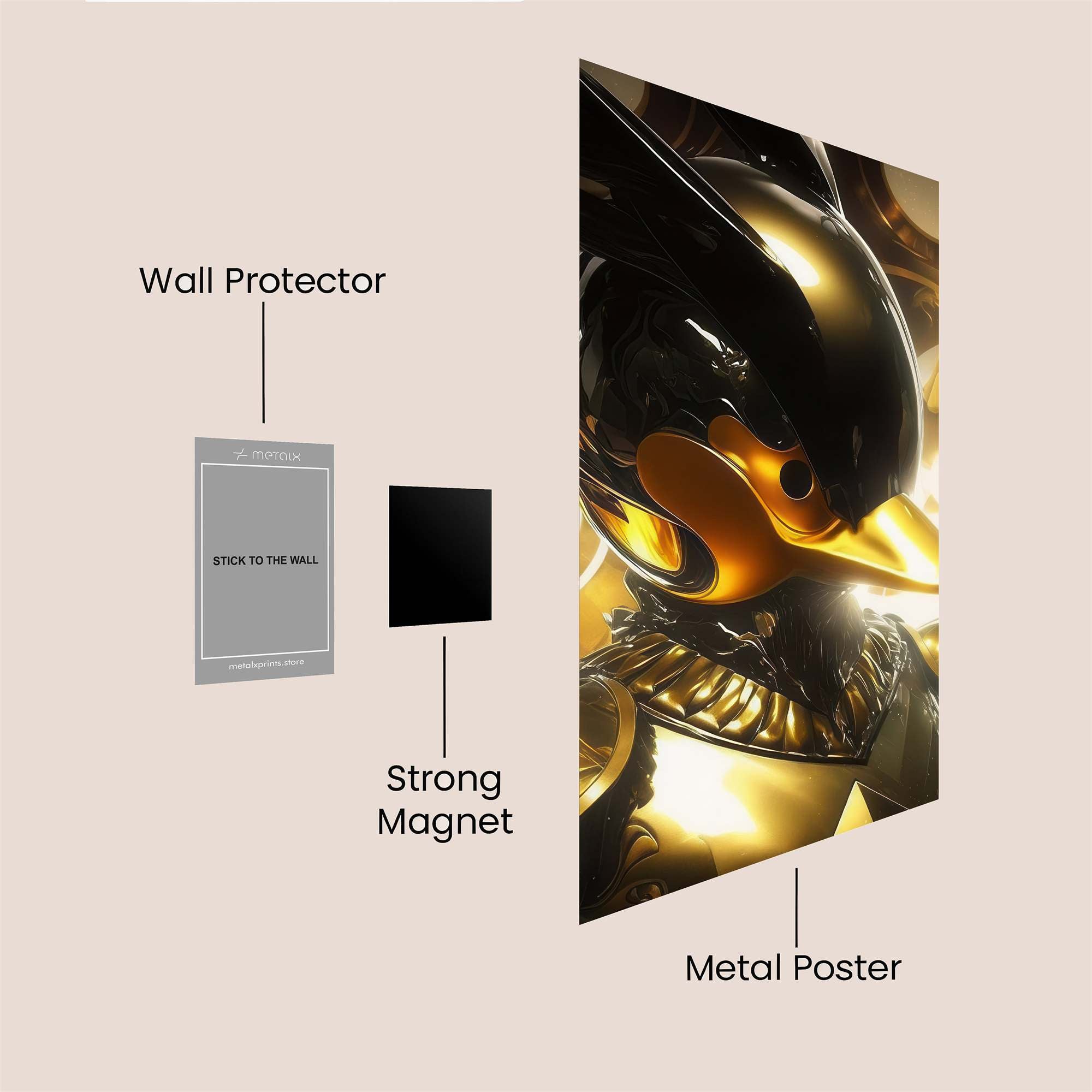 Avian Majesty Safe Wall Magnetic / M