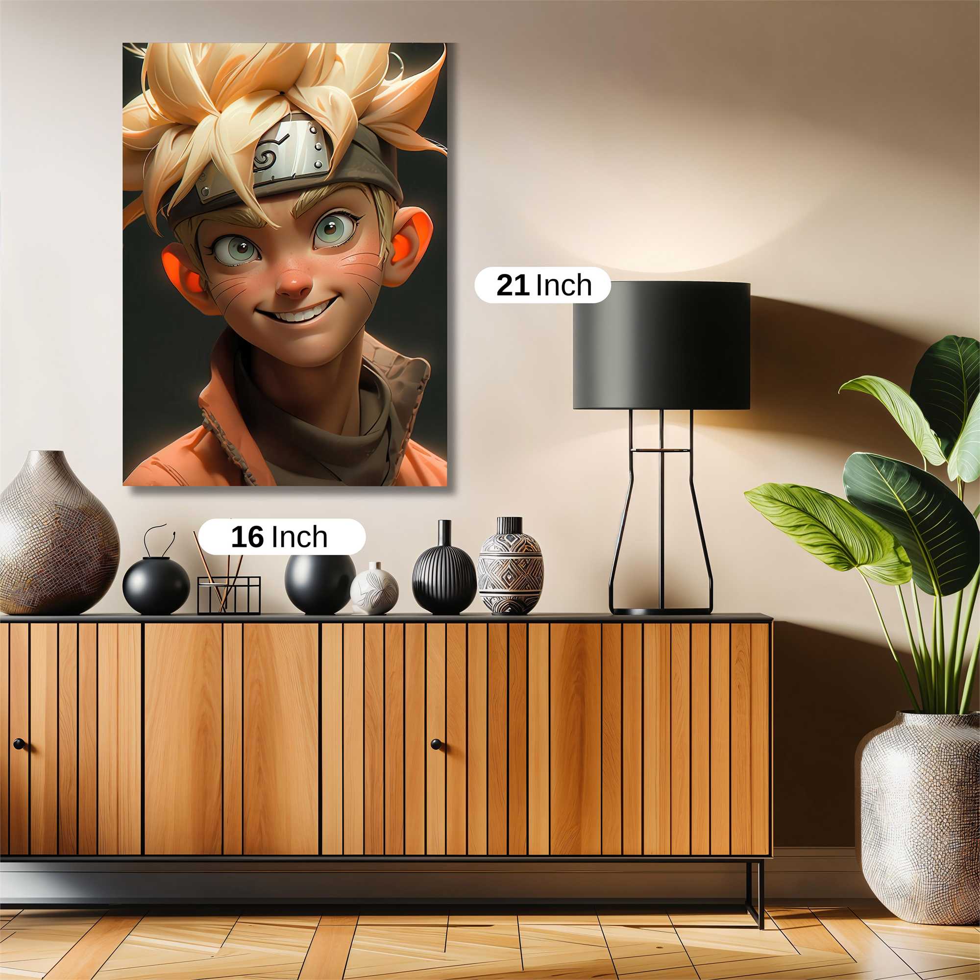 Naruto Whimsical Safe Wall Magnetic / M